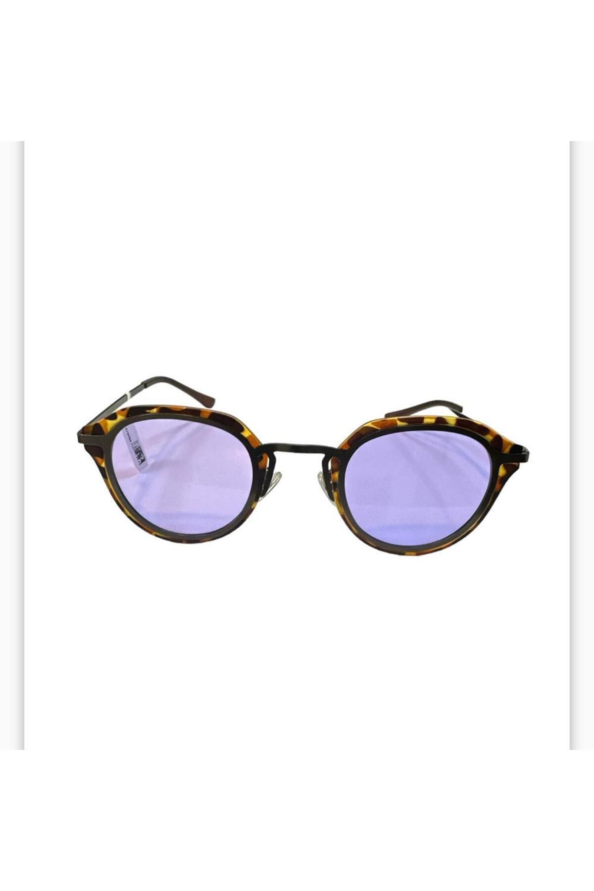 JESSY Mod.7052 C.41 Kahverengi - Sarı Kırcıllı Unisex Güneş Gözlüğü