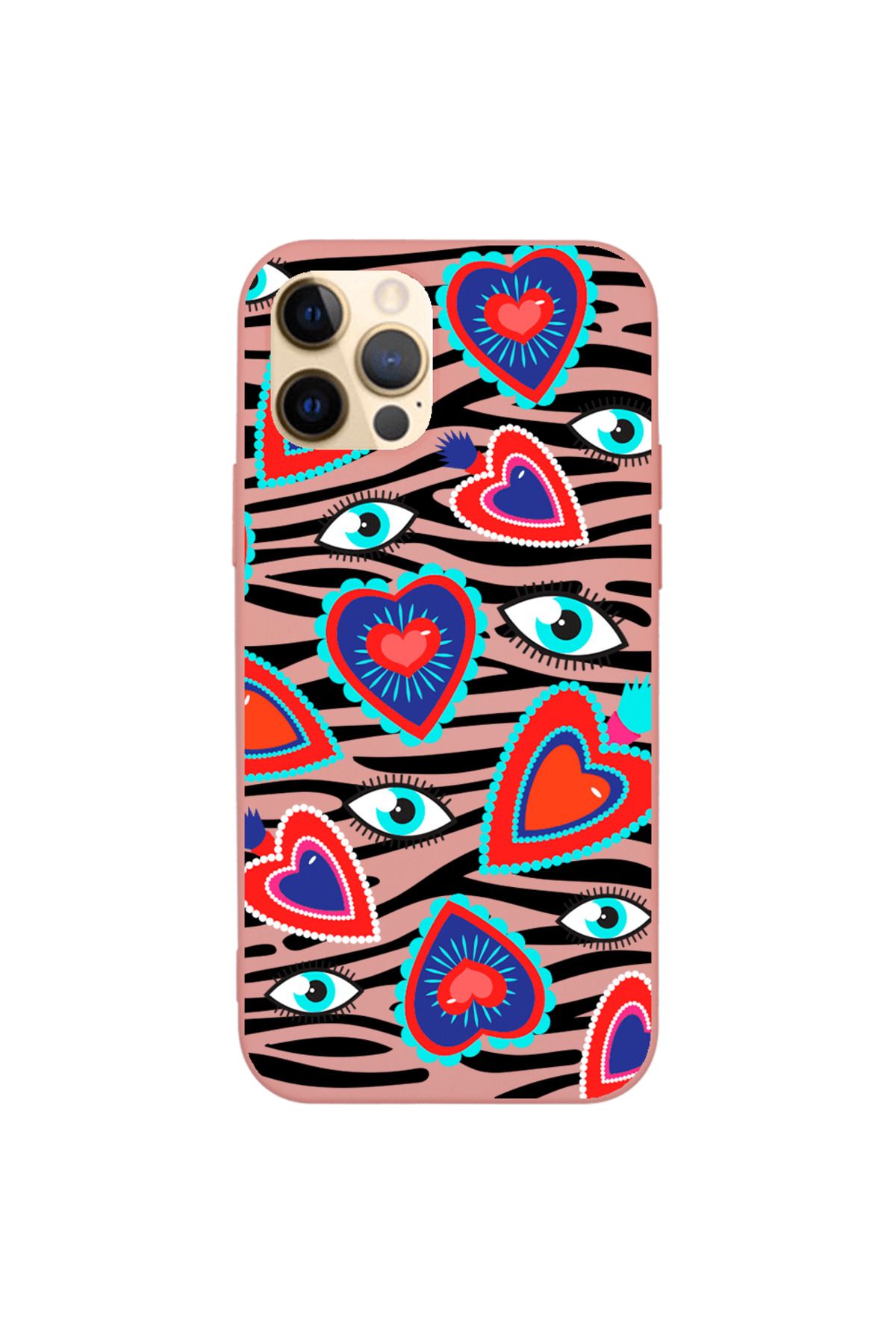 Royaleks iPhone 12 Pro Max Lansman Kılıf - Eye Of The Heart