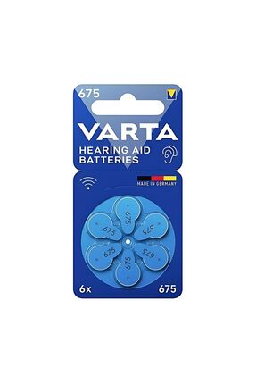 Varta İşitme Cihazı Pili 675 Numara