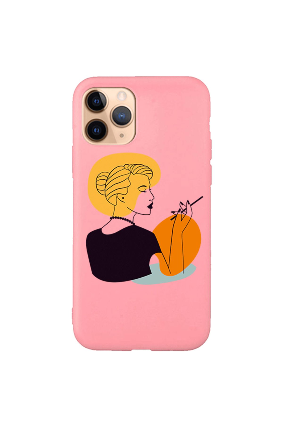 Royaleks iPhone 11 Pro Lansman Kılıf - Art Woman 2