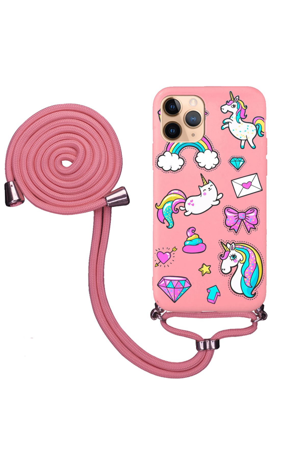 Royaleks iPhone 11 Pro Max İpli Lansman Kılıf - Unicorns Blank