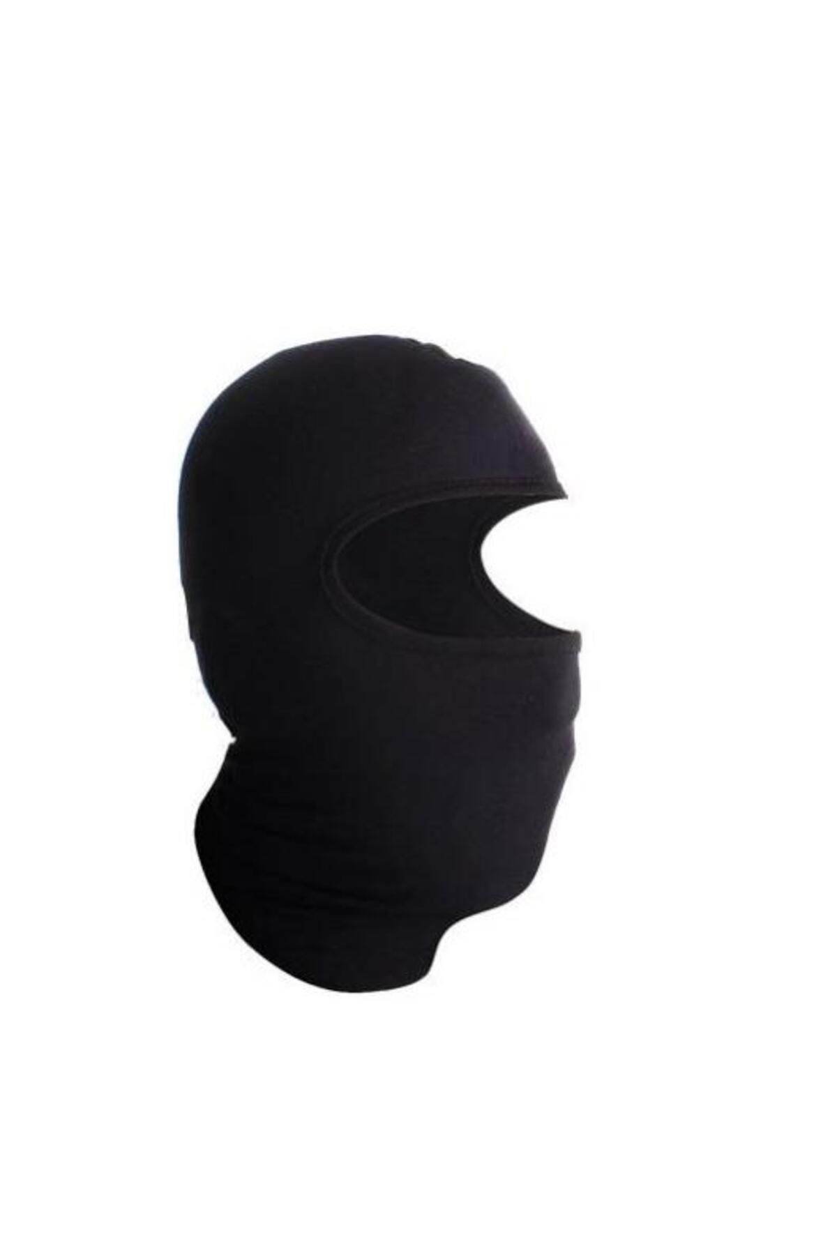 motosergen XBYC 1360 Motosiklet Bisiklet Balaklava Termal Bandana Maske Siyah