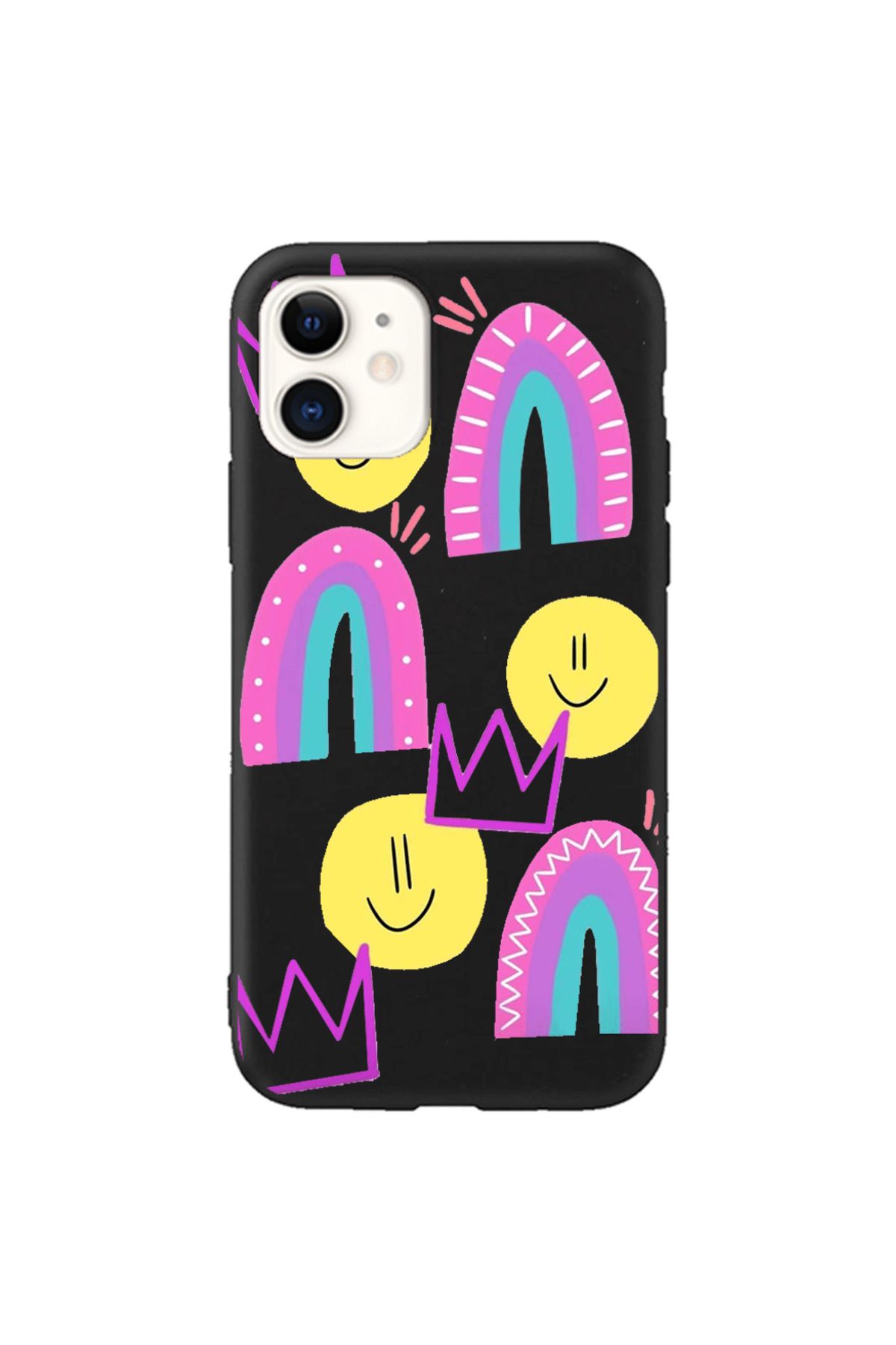Royaleks iPhone 12 Lansman Kılıf - Smile