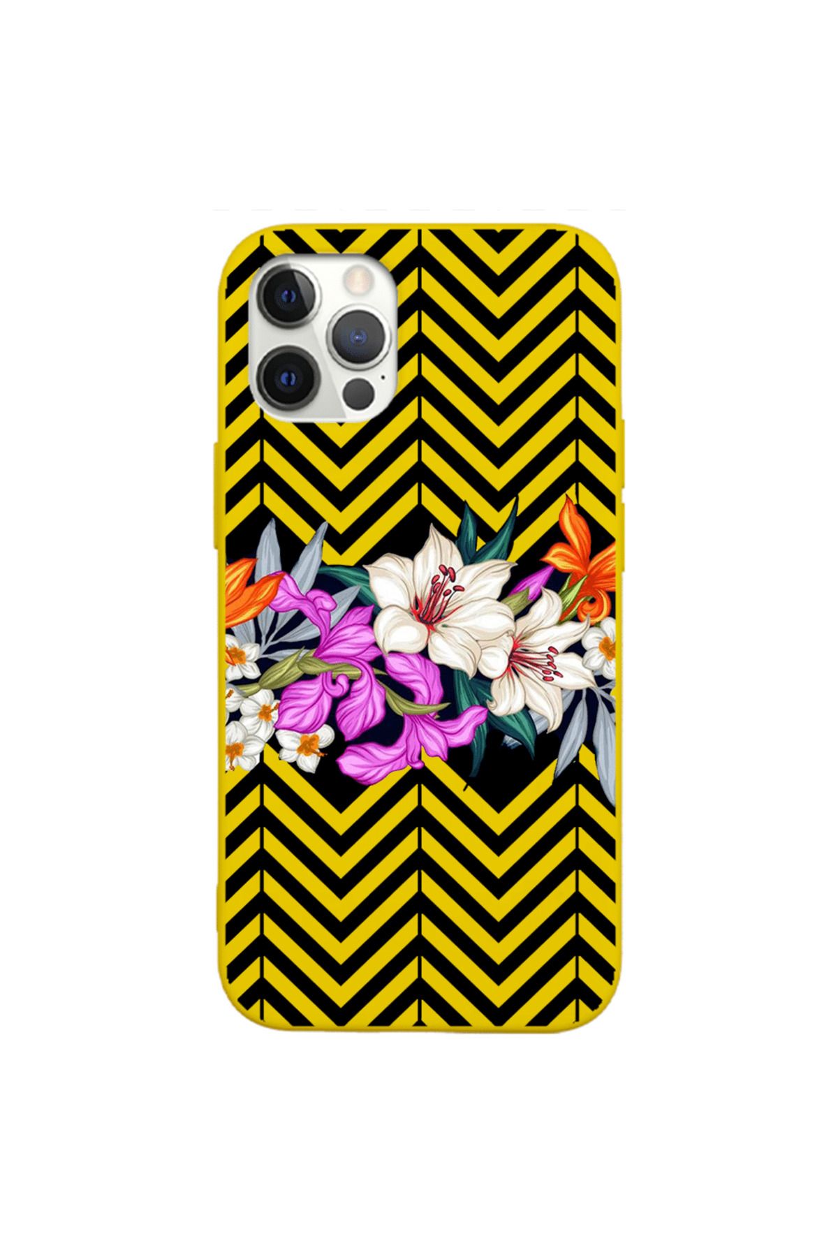Royaleks iPhone 12 Pro Lansman Kılıf - Çiçek