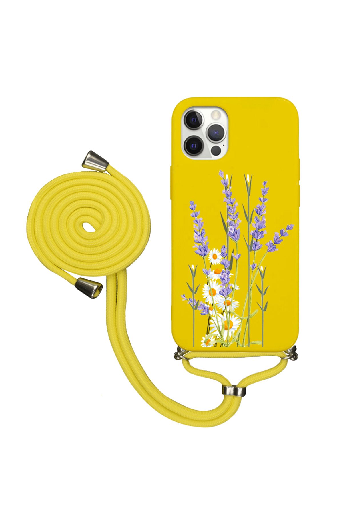 Royaleks iPhone 12 Pro İpli Lansman Kılıf - Lavanta Mix