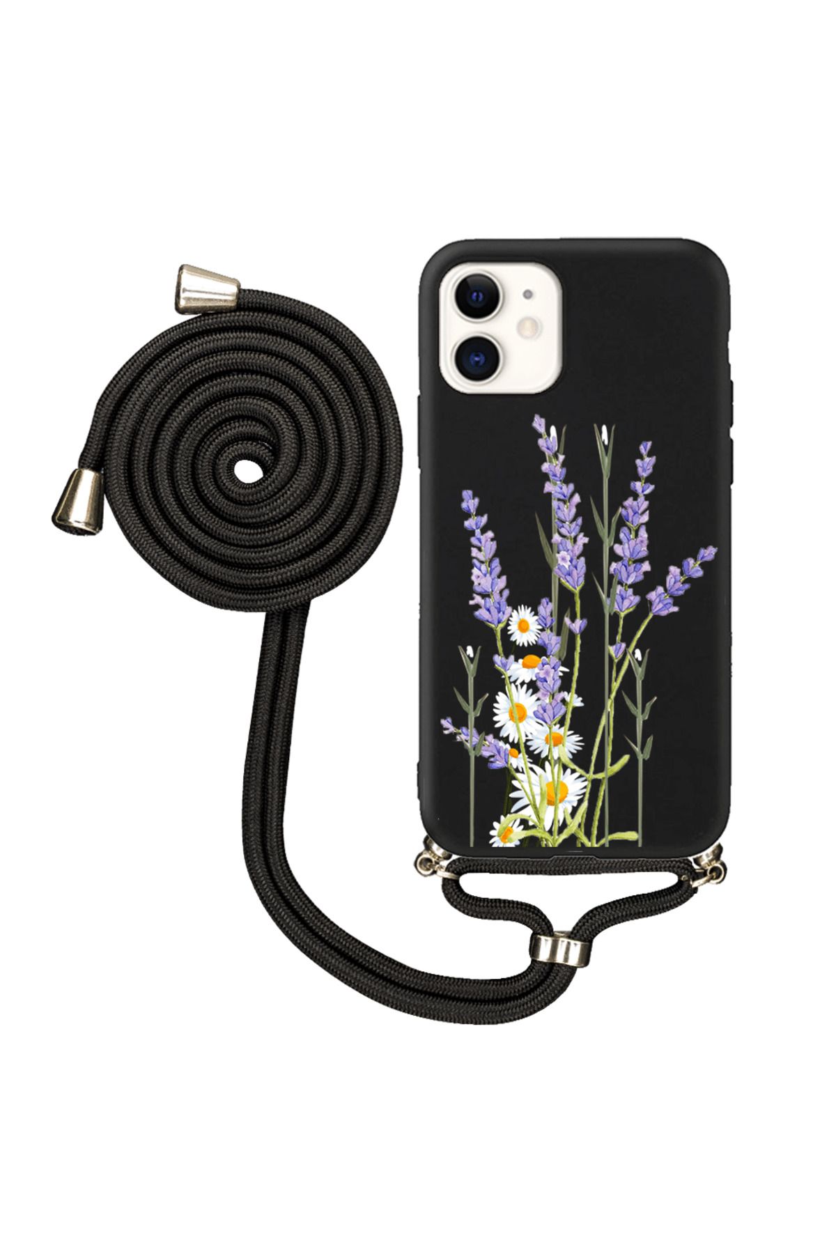 Royaleks iPhone 12 İpli Lansman Kılıf - Lavanta Mix