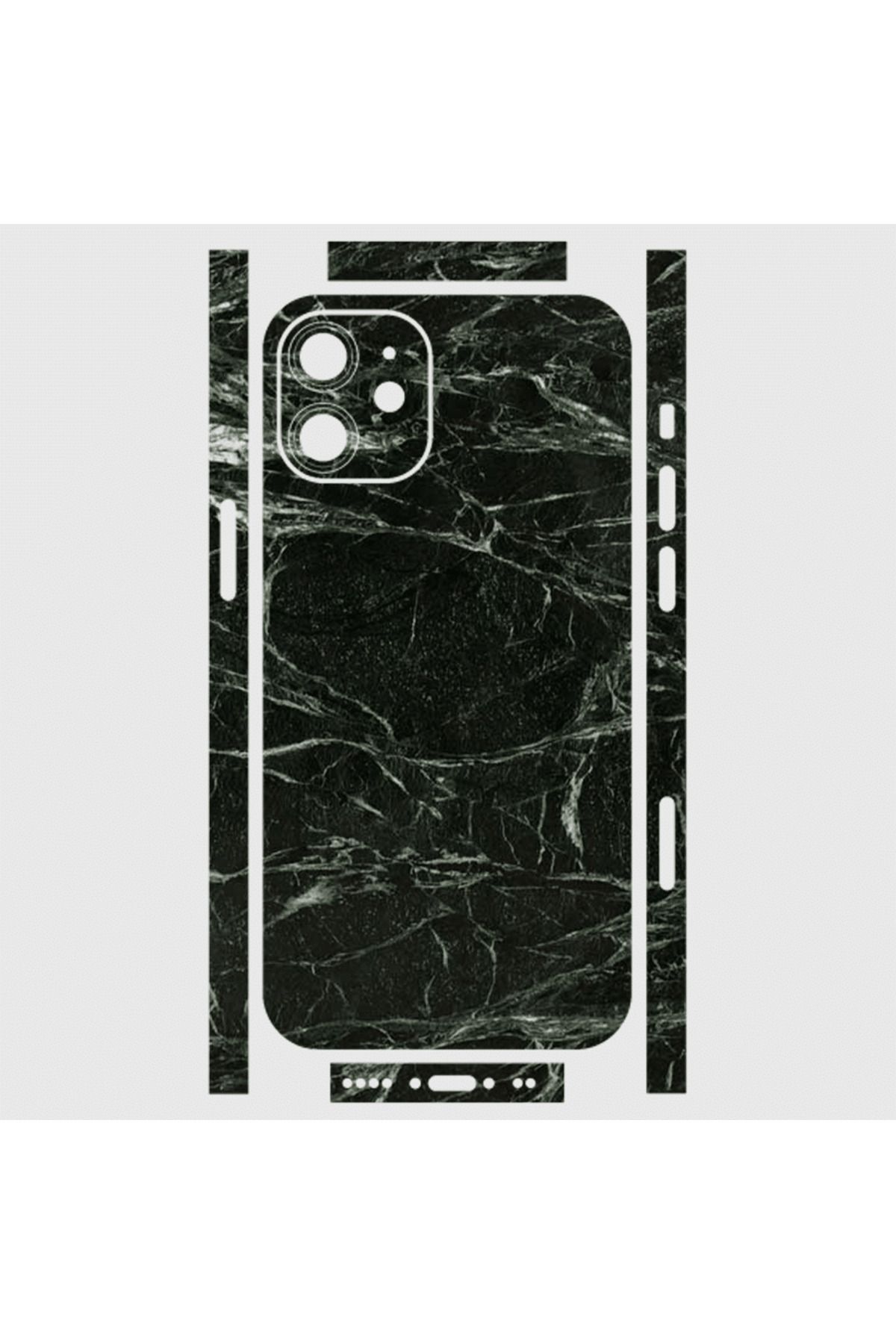 Royaleks iPhone 12 Mini Telefon Kaplama - Mermer 117