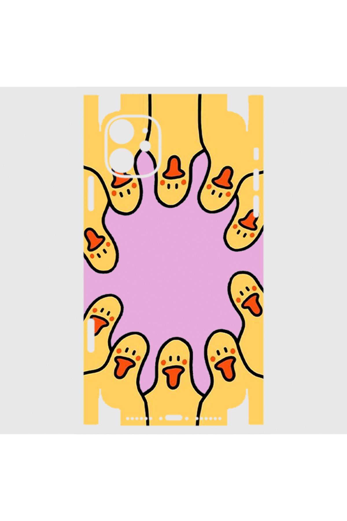 Royaleks iPhone 11 Telefon Kaplama - Duck is a Bird
