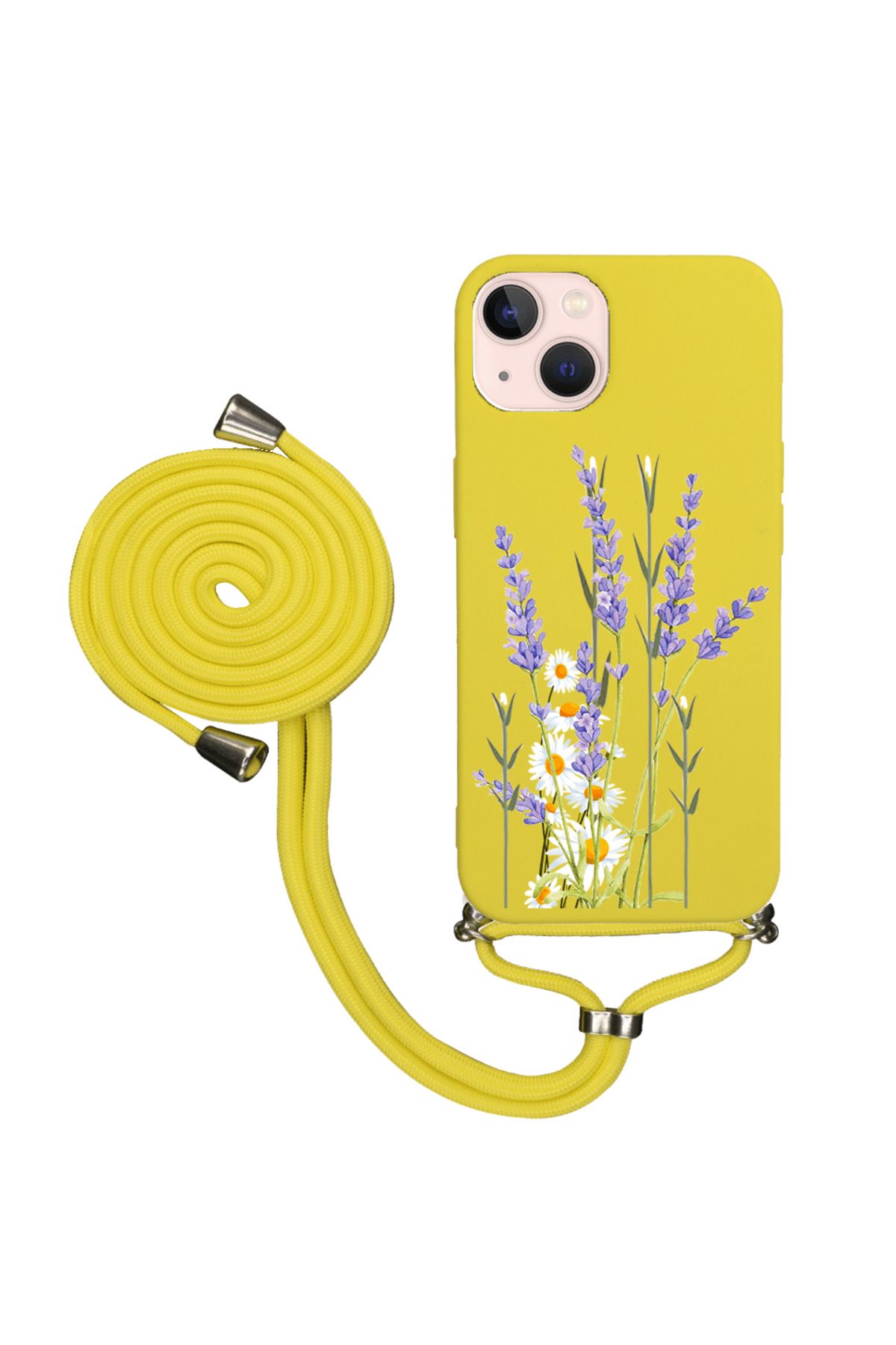 Royaleks iPhone 13 İpli Lansman Kılıf - Lavanta Mix