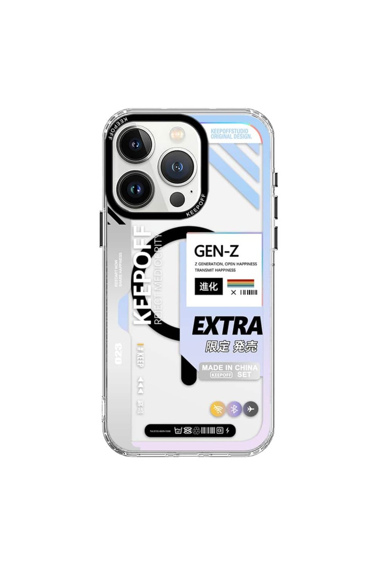 Royaleks IPHONE 15 PRO KEEP OFF IMAGINATION OF TIME SERIES MAGSAFE KAPAK