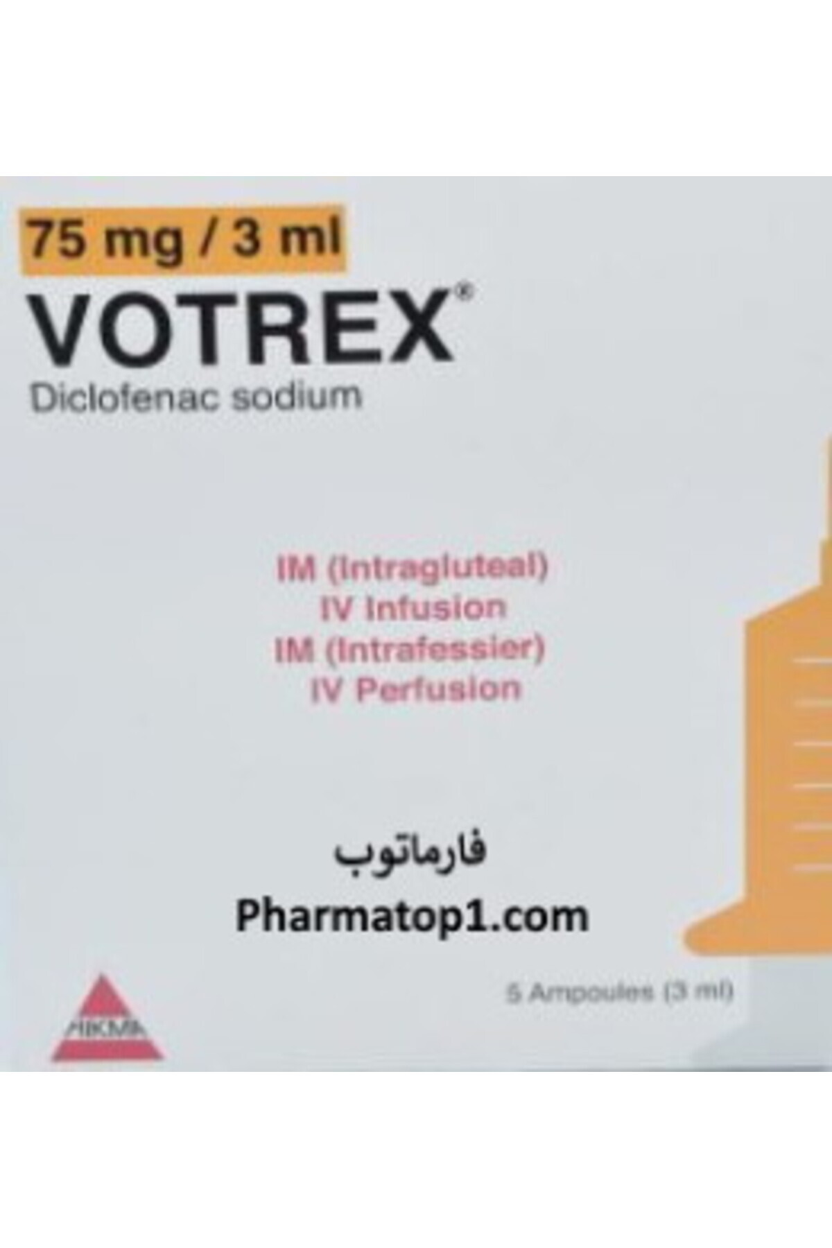 VOTREX-75Mg/3Ml Ampule 100S 1