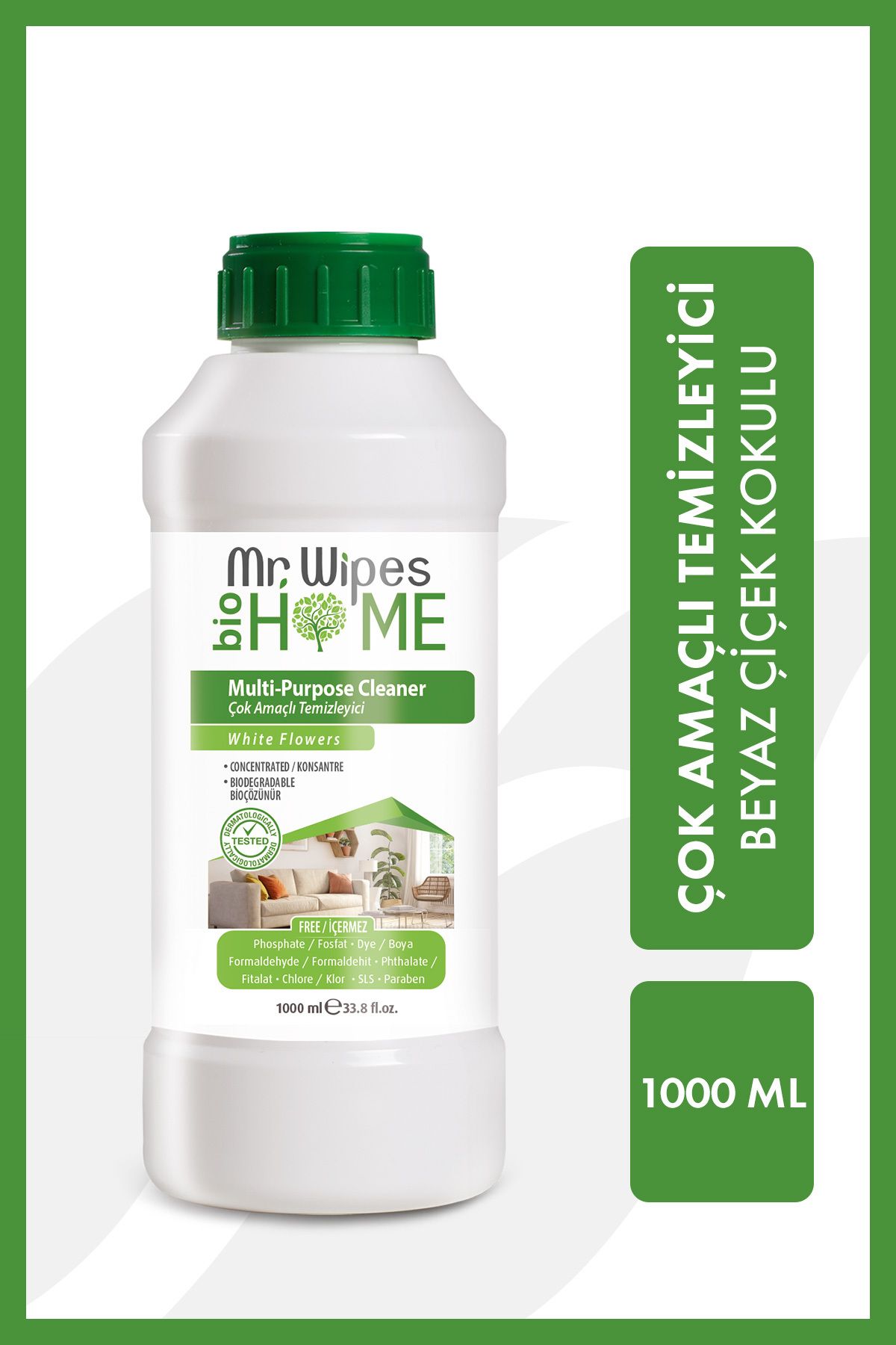 Farmasi MR. Wipes Bio Home Çok Amaçlı Temizleyici Çiçek Kokulu 1000 ML