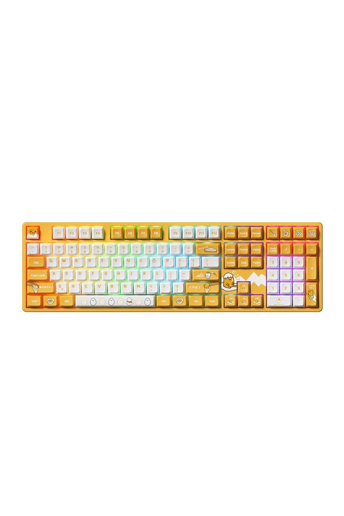 AKKO Gudetama 5108 SE RGB Kablosuz Hotswap Mekanik Gaming Klavye