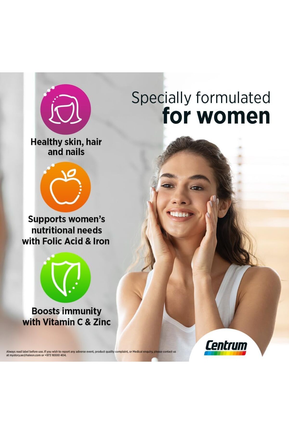 Centrum-Women Multivitamins, 60 Tablets 2