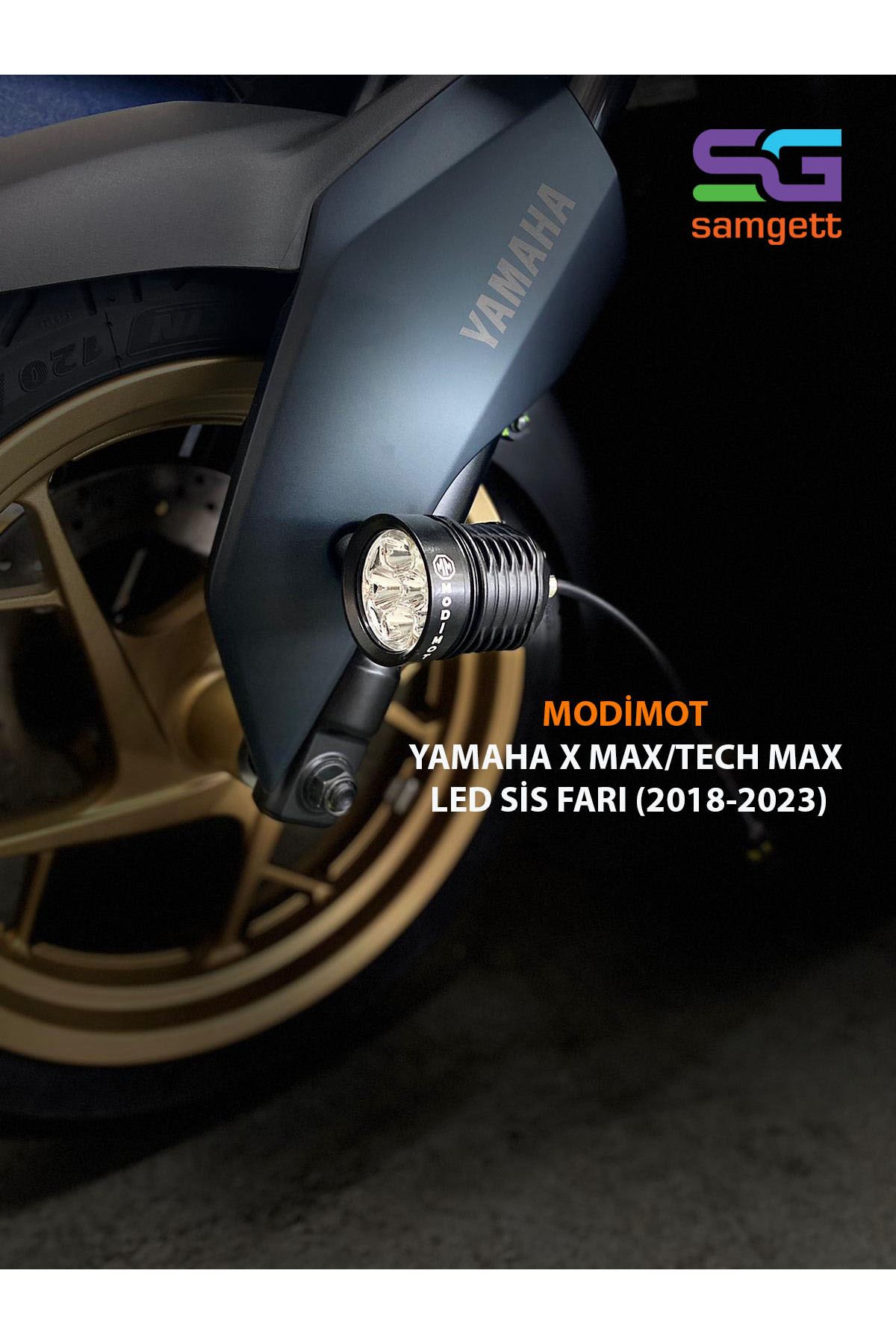 modimot MODİMOT YAMAHA X-MAX - TECH MAX LED SİS FARI (2018-2023)