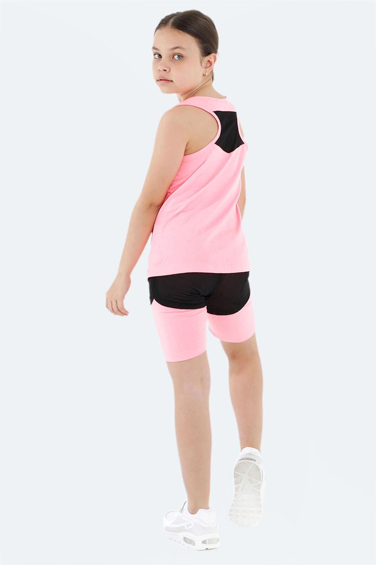 Slazenger-Fuchsia Dolf Girl's Set - Bottom and Top Set 6