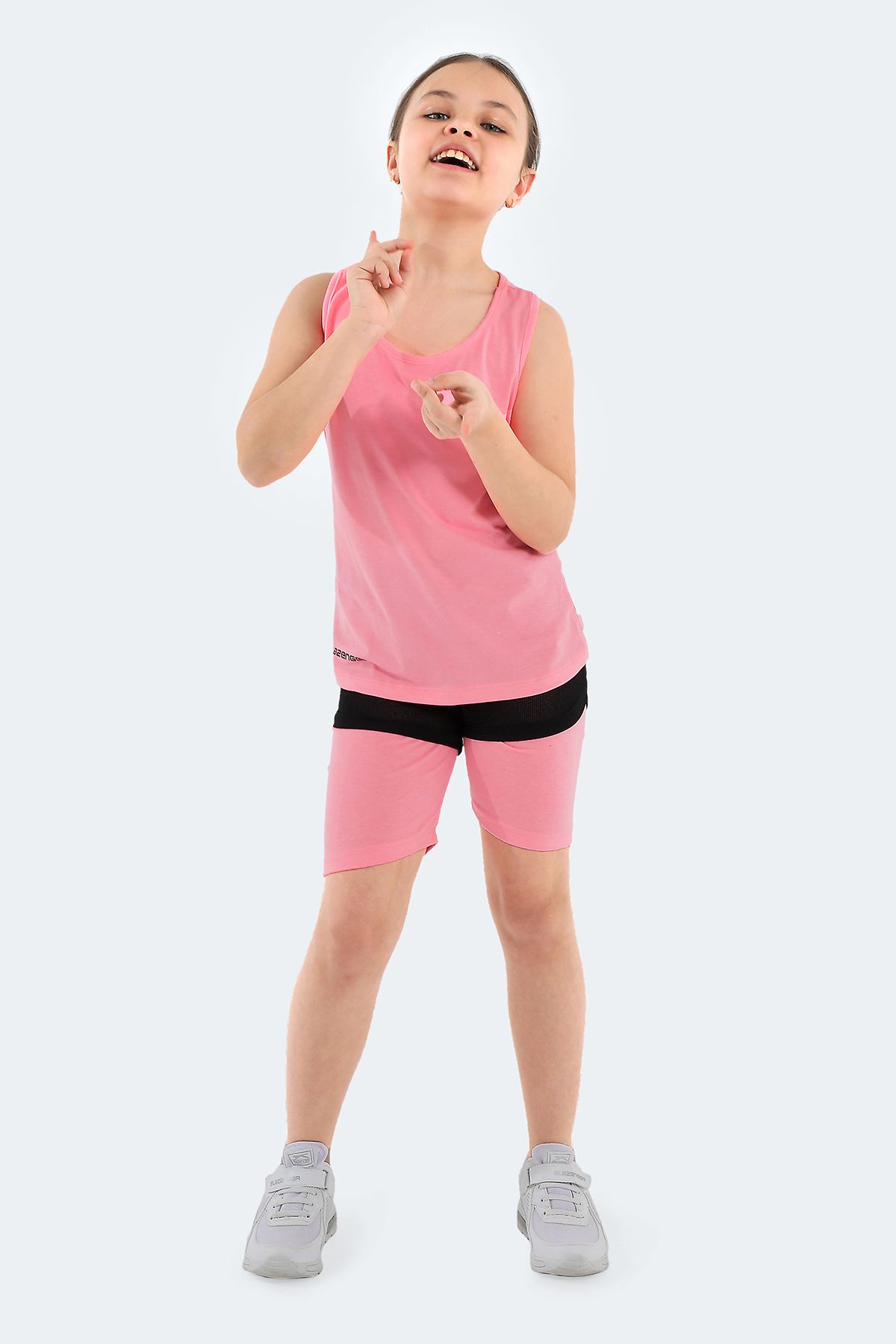 Slazenger-Fuchsia Dolf Girl's Set - Bottom and Top Set 4