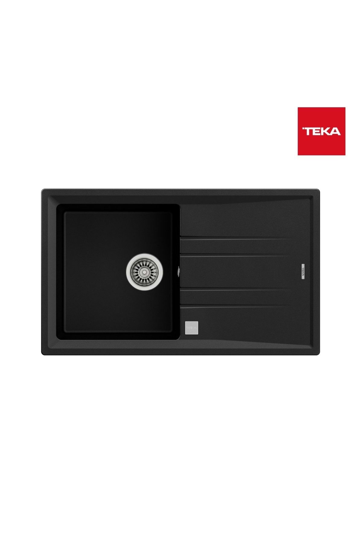 Teka Stone 50 B-tg Metallic Black Granit Eviye