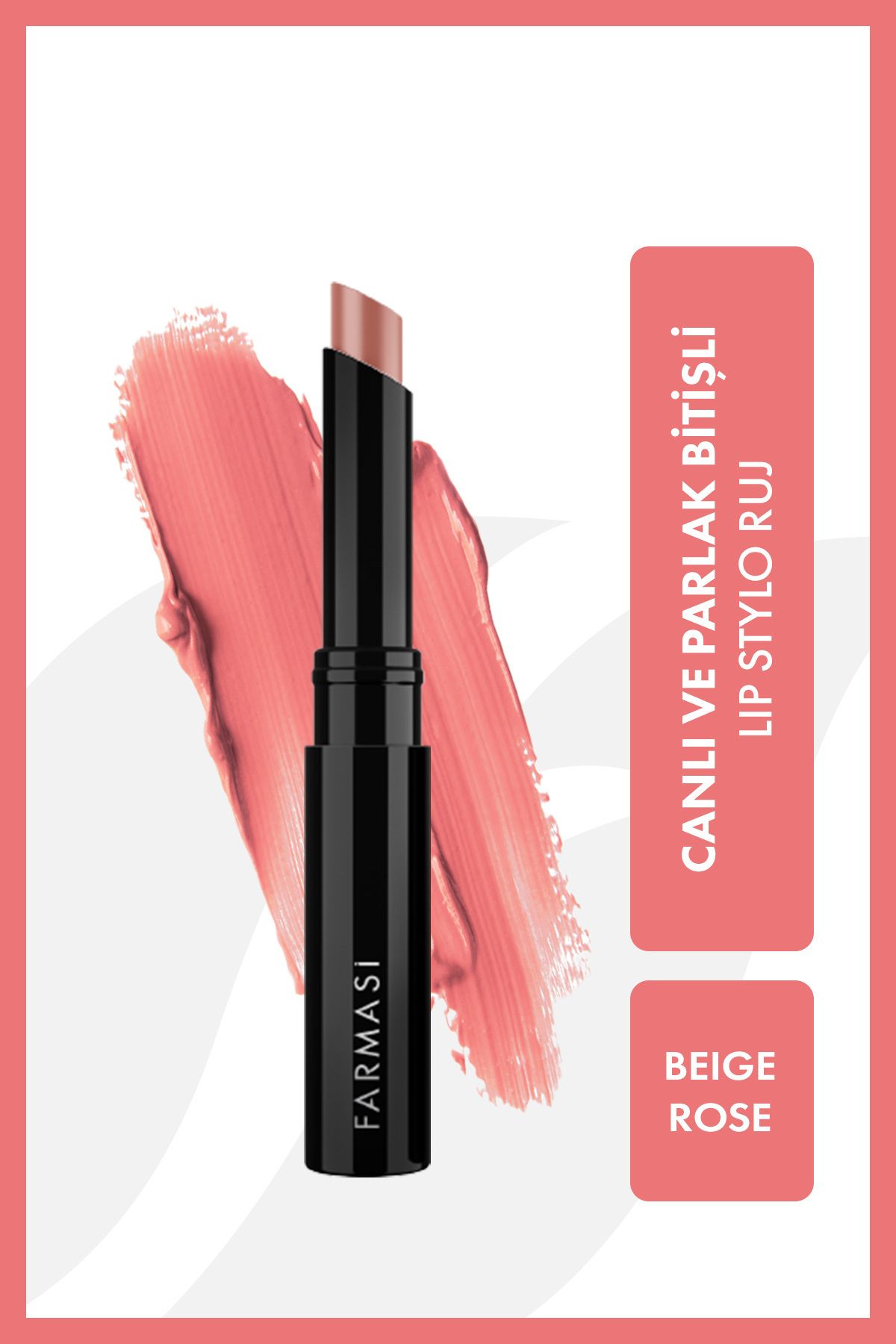 Farmasi Lip Stylo Ruj Beige Rose-1