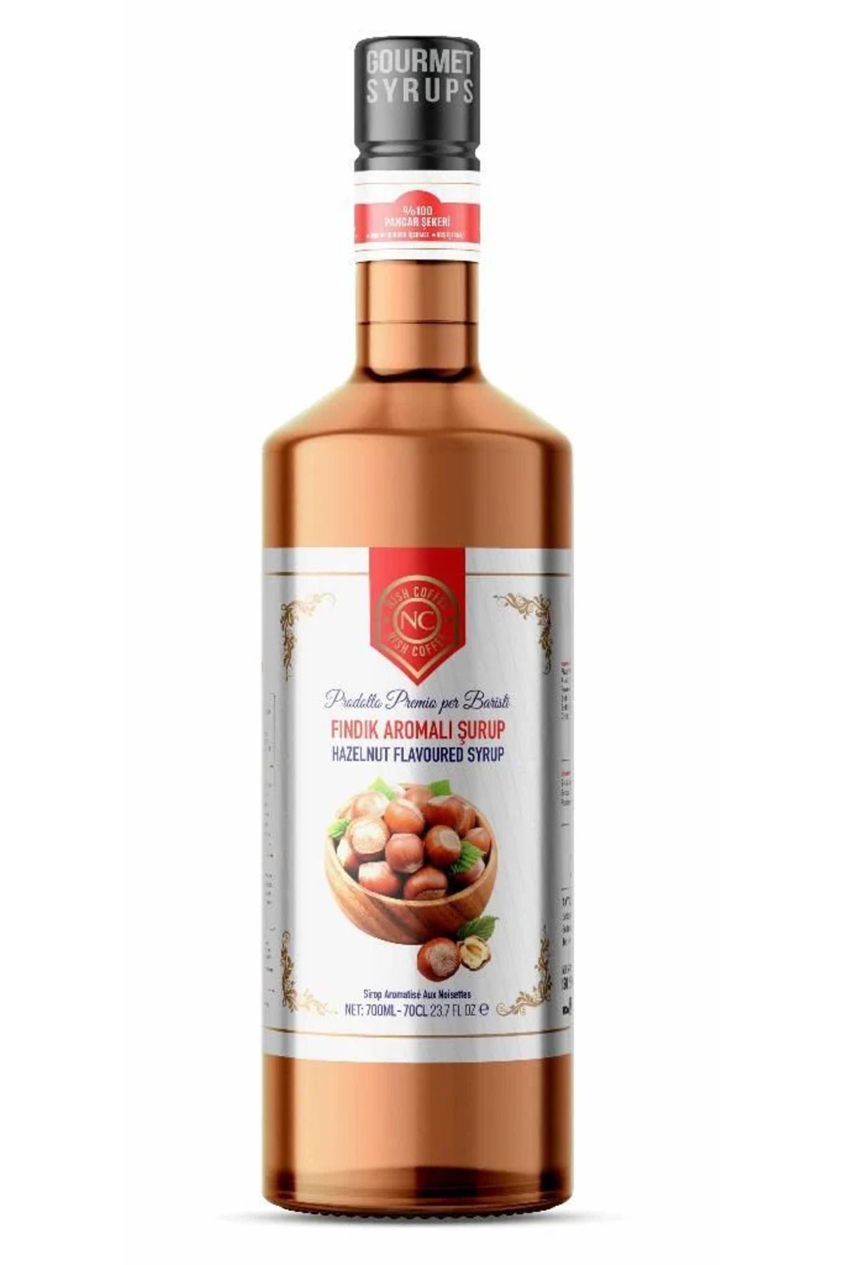 Nish Coffee Nish Fındık Aromalı Şurup 700 Ml