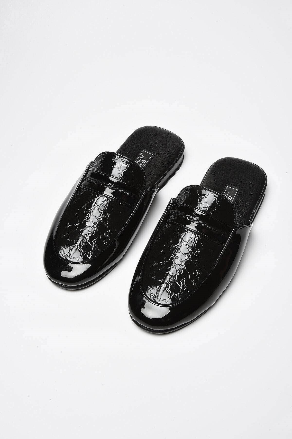GC-Black Men's House Slippers - 365 Designs 2