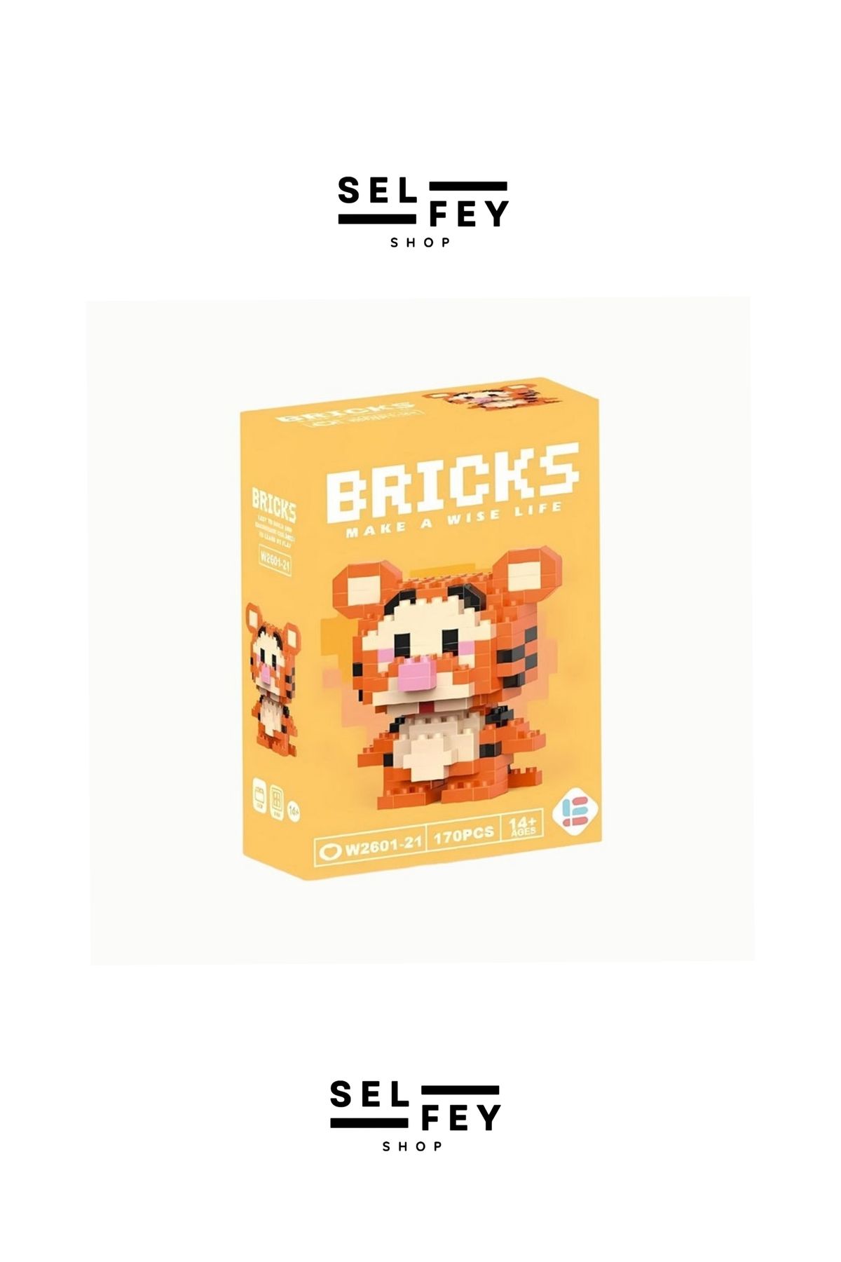 SelFey-Lego Model Tigger Mini Figure 2