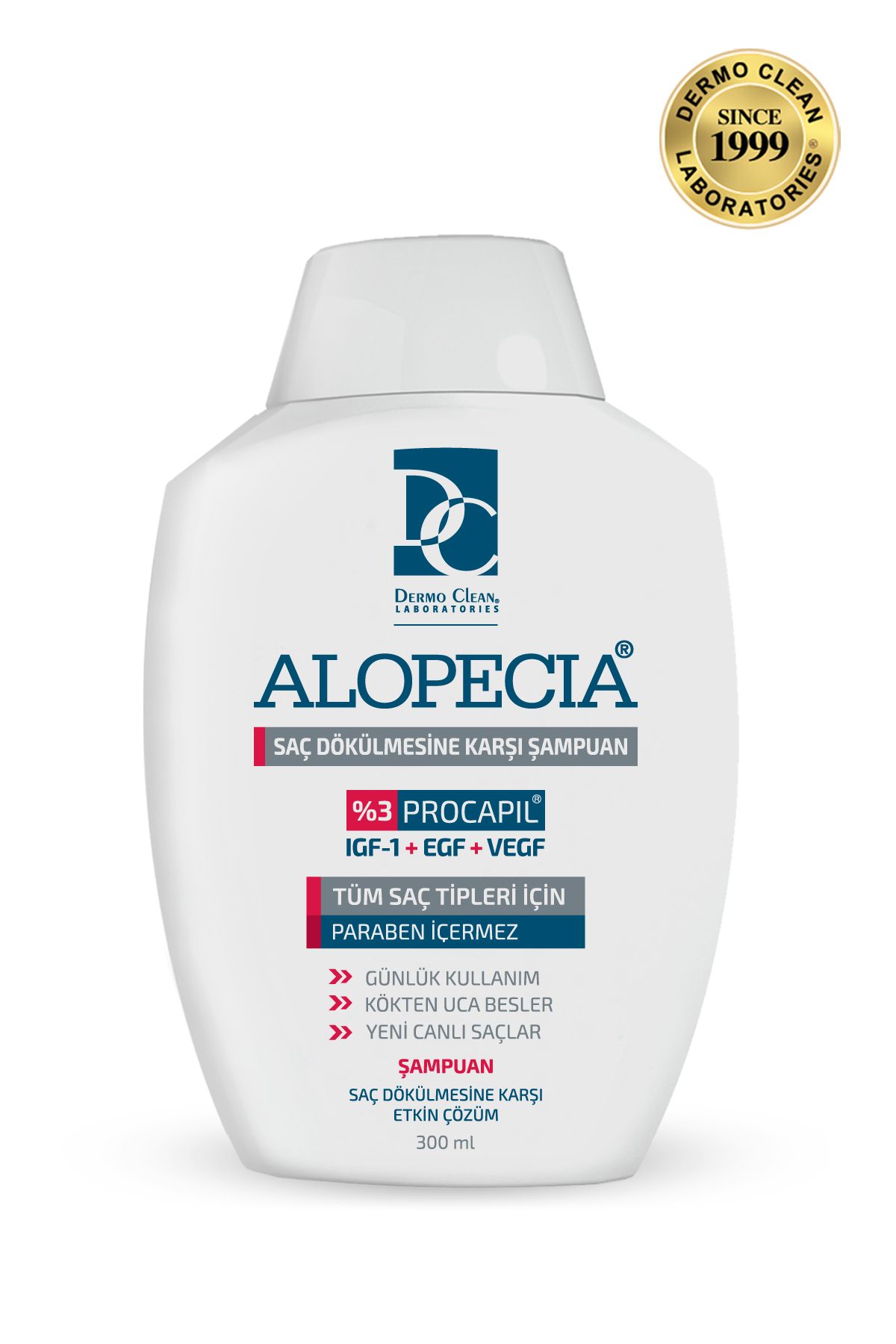 Alopecia Saç Dökülmesine Karşı Igf Ve Procapil Içerikli Saç Bakım Şampuanı 300 ml-6