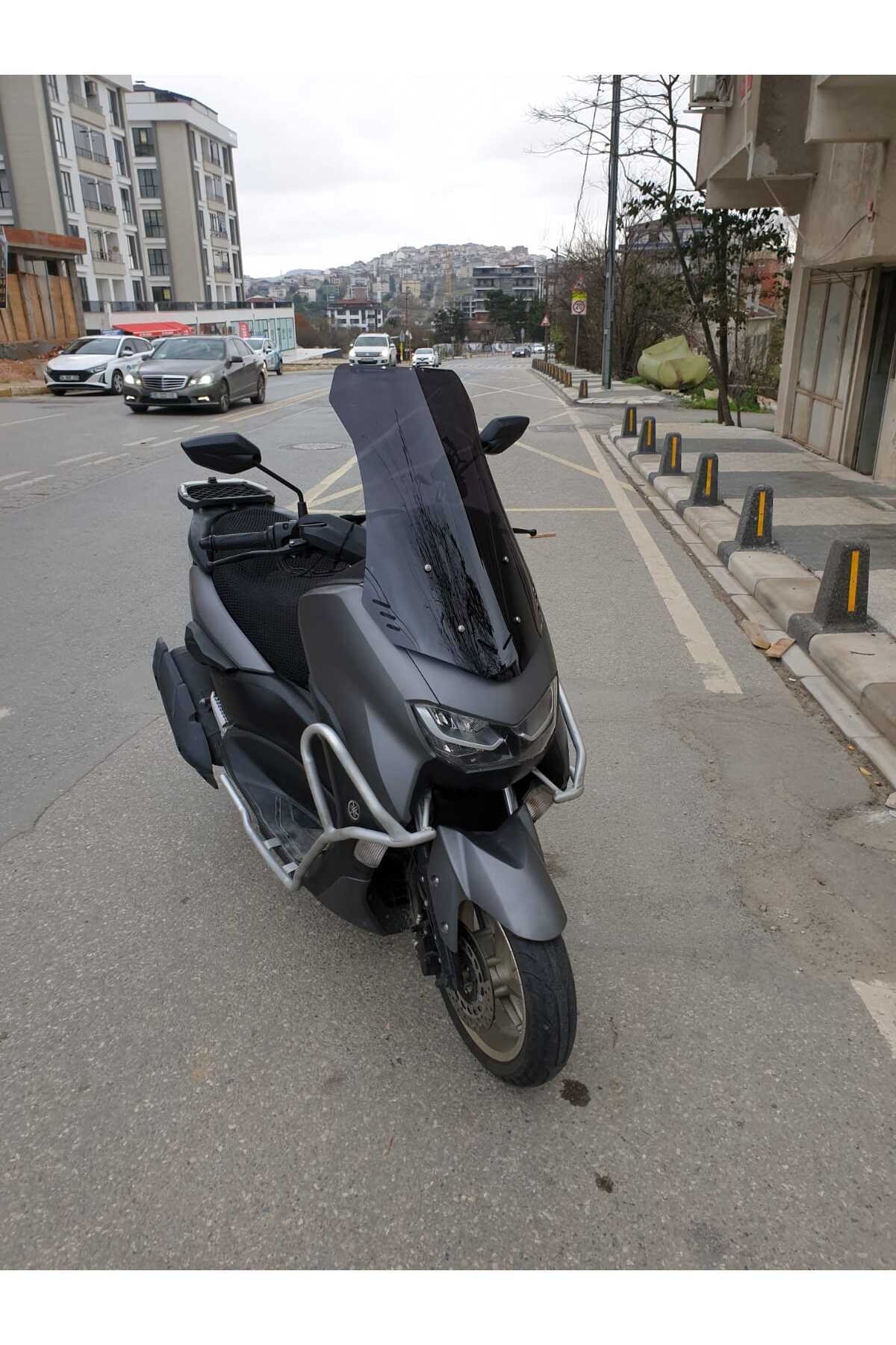 Falcon Cmax 155 Siperlik Ön Cam 2023-2025 Model 65cm Siyah Renkli 4mm ORTA BOYLU CAM