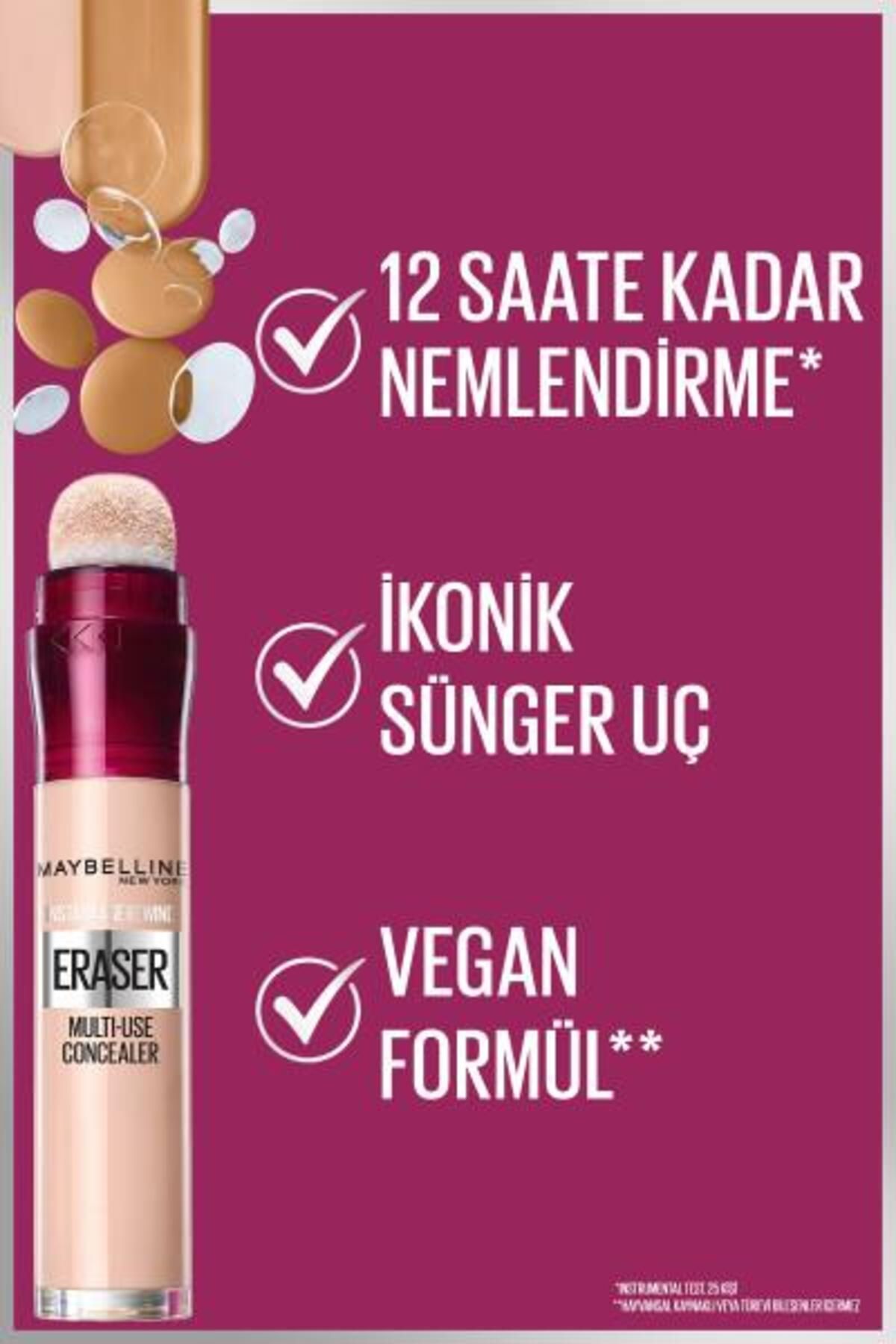 Maybelline New York Instant Anti Age Eraser Kapatıcı - 00 Ivory-6