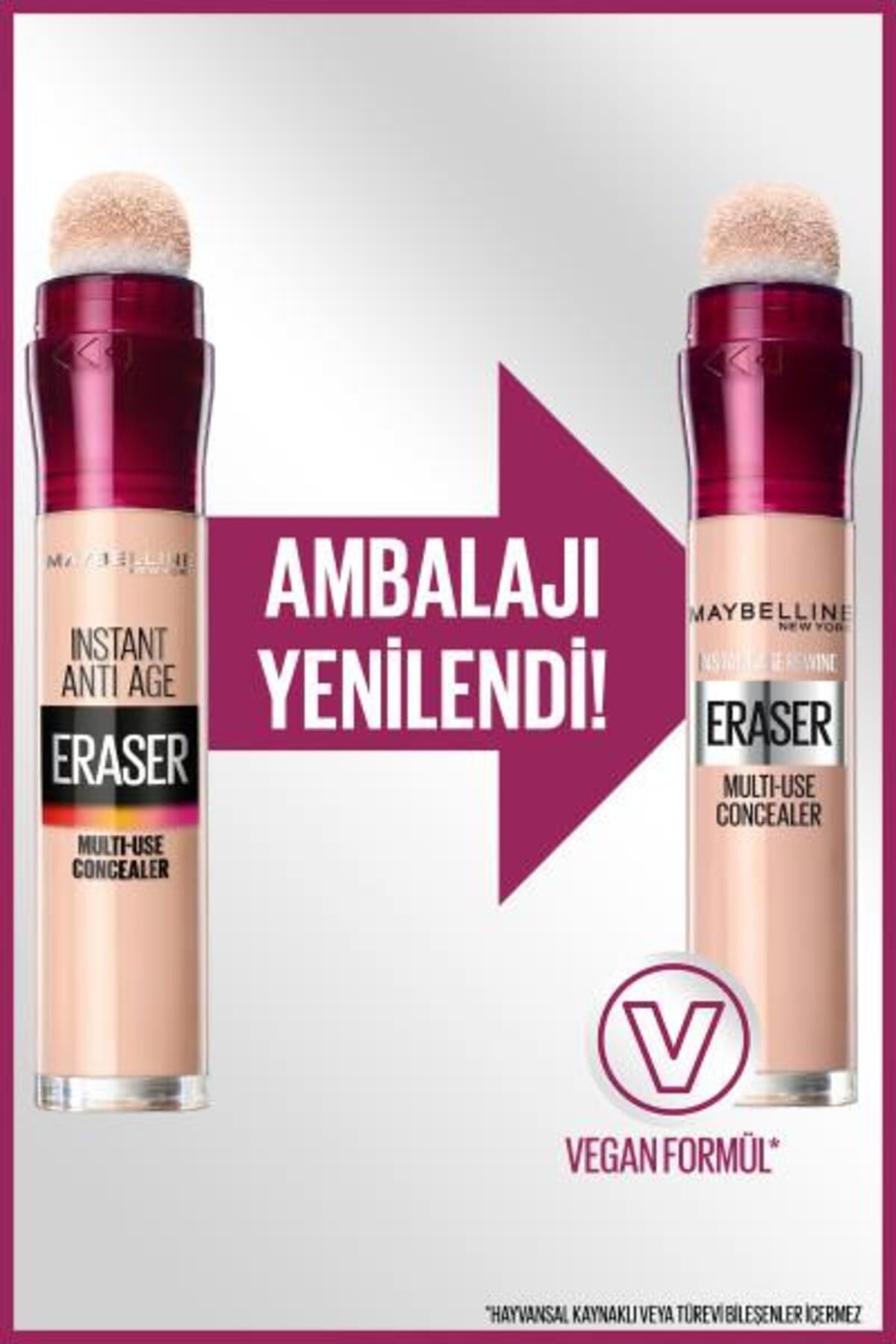 Maybelline New York Instant Anti Age Eraser Kapatıcı - 00 Ivory-5