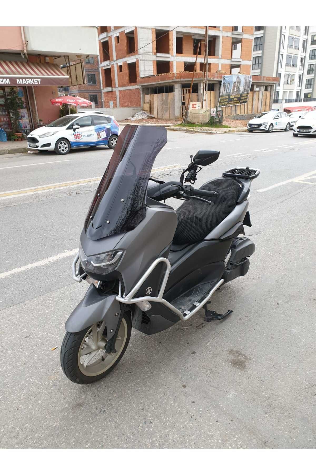 Falcon Cmax 155 Siperlik Ön Cam 2023-2025 Model 65cm Siyah Renkli 4mm ORTA BOYLU CAM