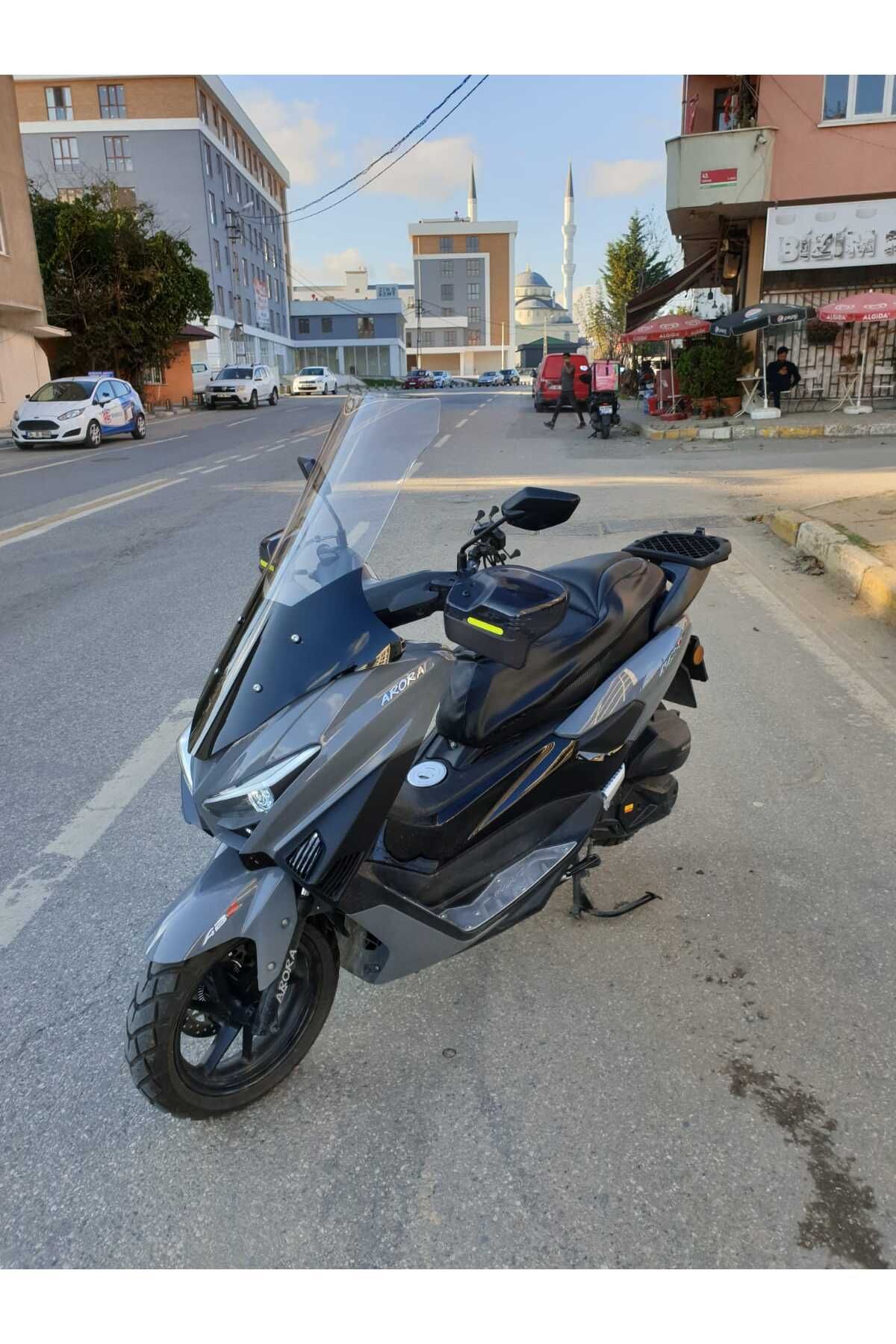 Arora Max T 150 Siperlik Ön Cam 2022-2025 Model 78cm Şeffaf Renkli 4mm UZUN CAM