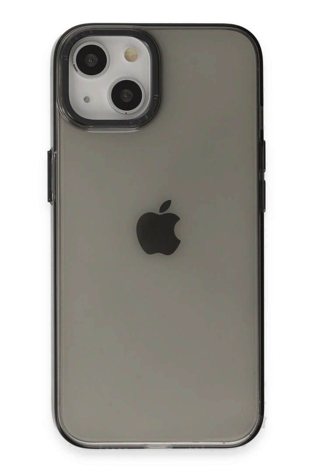 NewFace iPhone 15 Kılıf Anka PC Magneticsafe Sert Metal Kapak - Siyah GLSTD