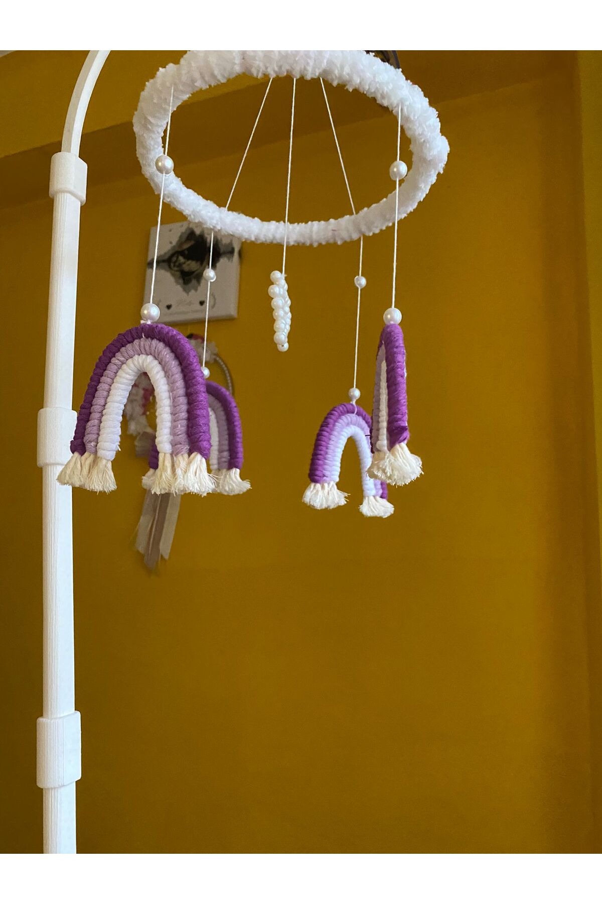 Nilsu Tasarım Bebek Dönencesi - Beşik Süsü - Mobil fotoğrafı 2 (önizleme)