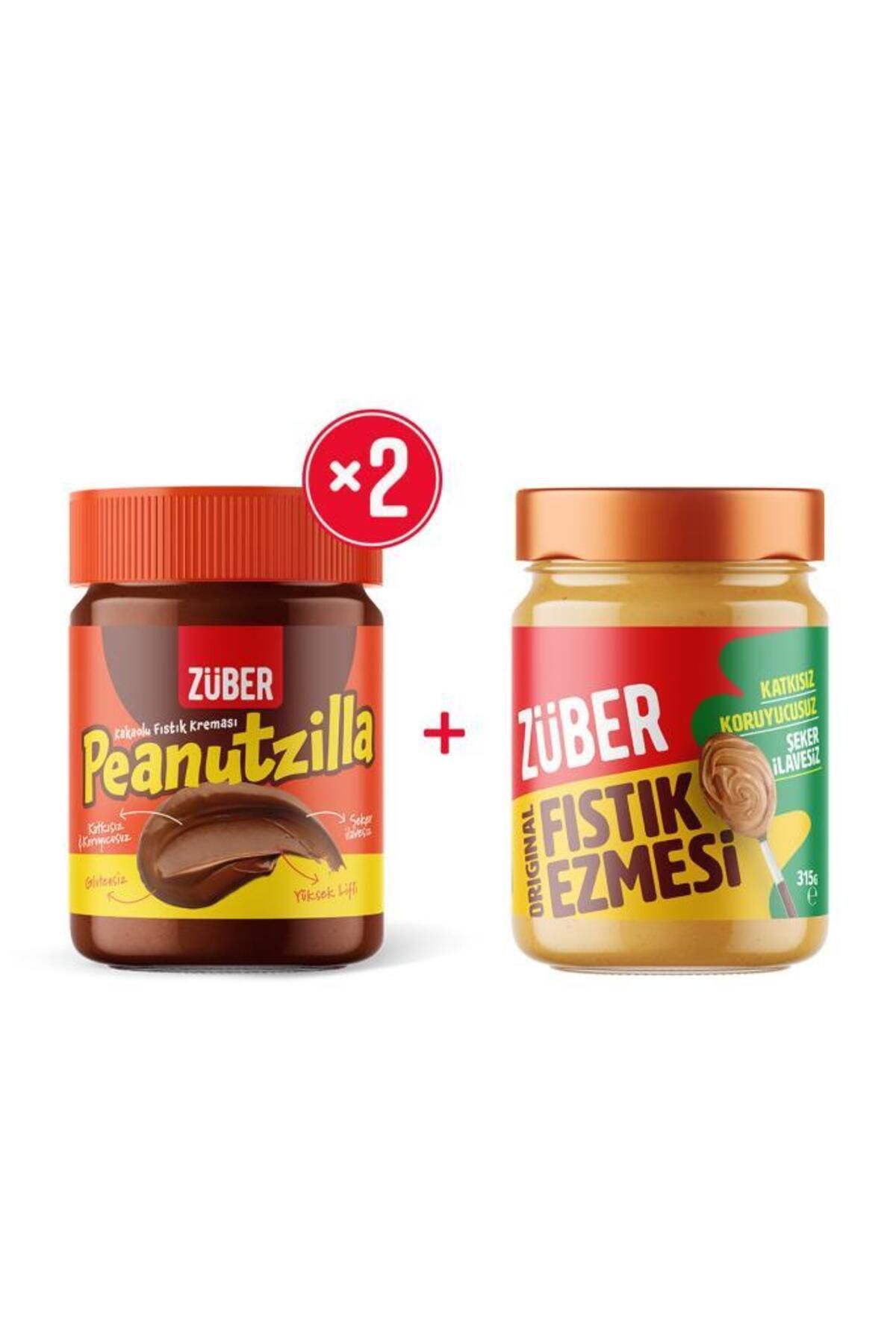 Züber Peanutzilla x2+ Original Fıstık Ezmesi x1