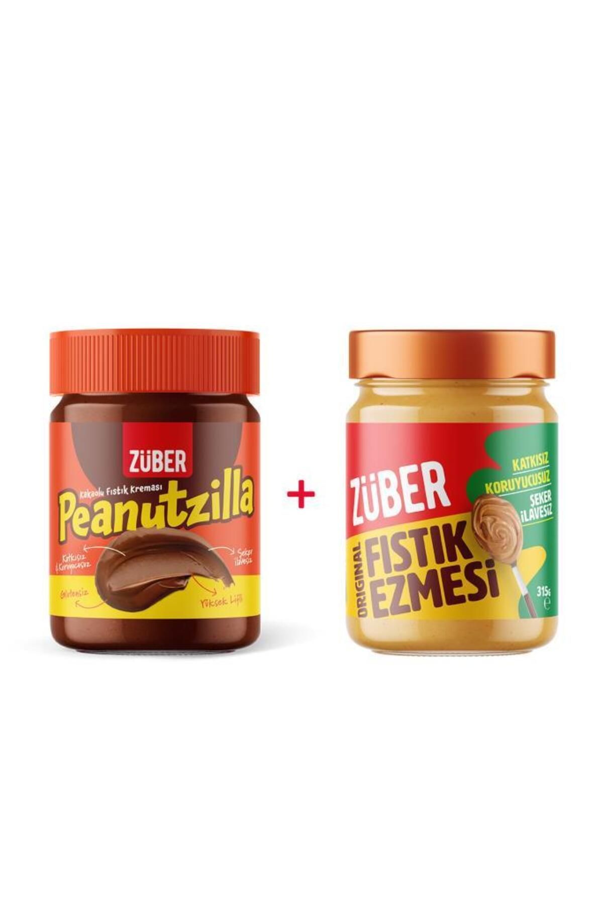 Züber Peanutzilla x1+ Original Fıstık Ezmesi x1