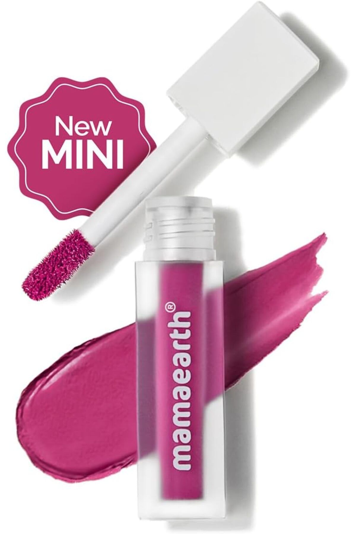 Mamaearth-FEATHER LIGHT LIQUID MATTE LIPSTICK 07 PINK ORCHID 1.2 ML 2