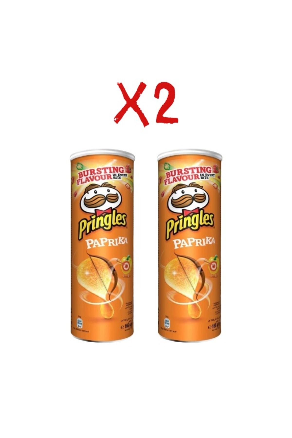 Pringles Paprika 165gr 2 adet