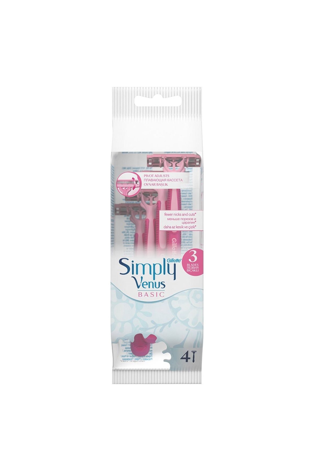 Gillette-Venus Simpley Set of 3 and 4 2