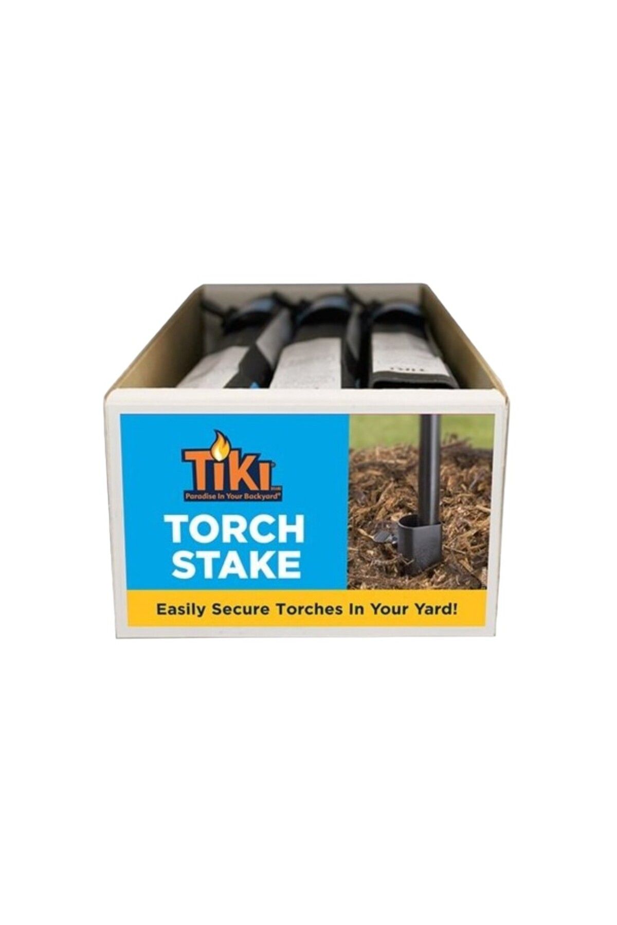 Tiki-Torch Stake Black 1