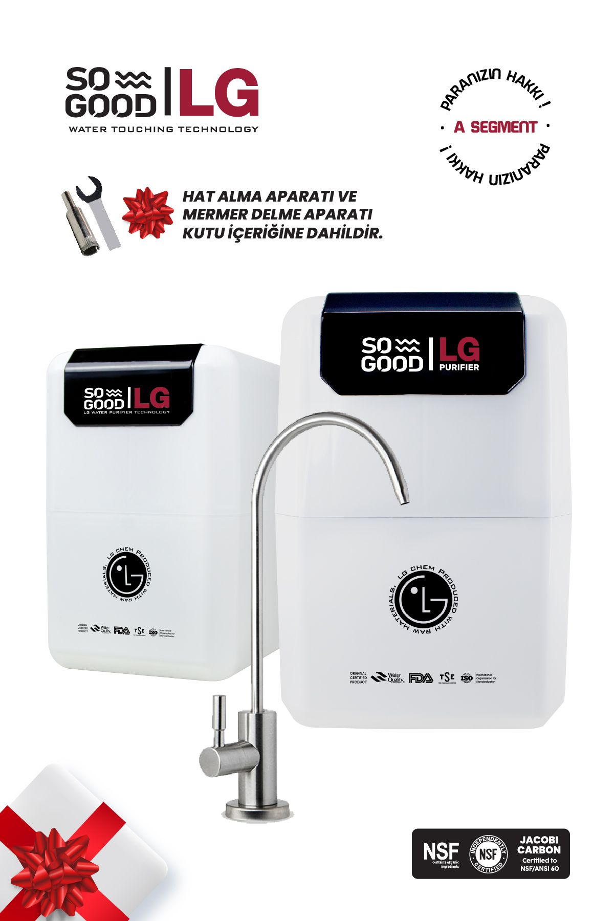 so good lgpurifier 100 Gpd So Good LG Alkali Purifier 15 Aşama Su Arıtma Cihazı