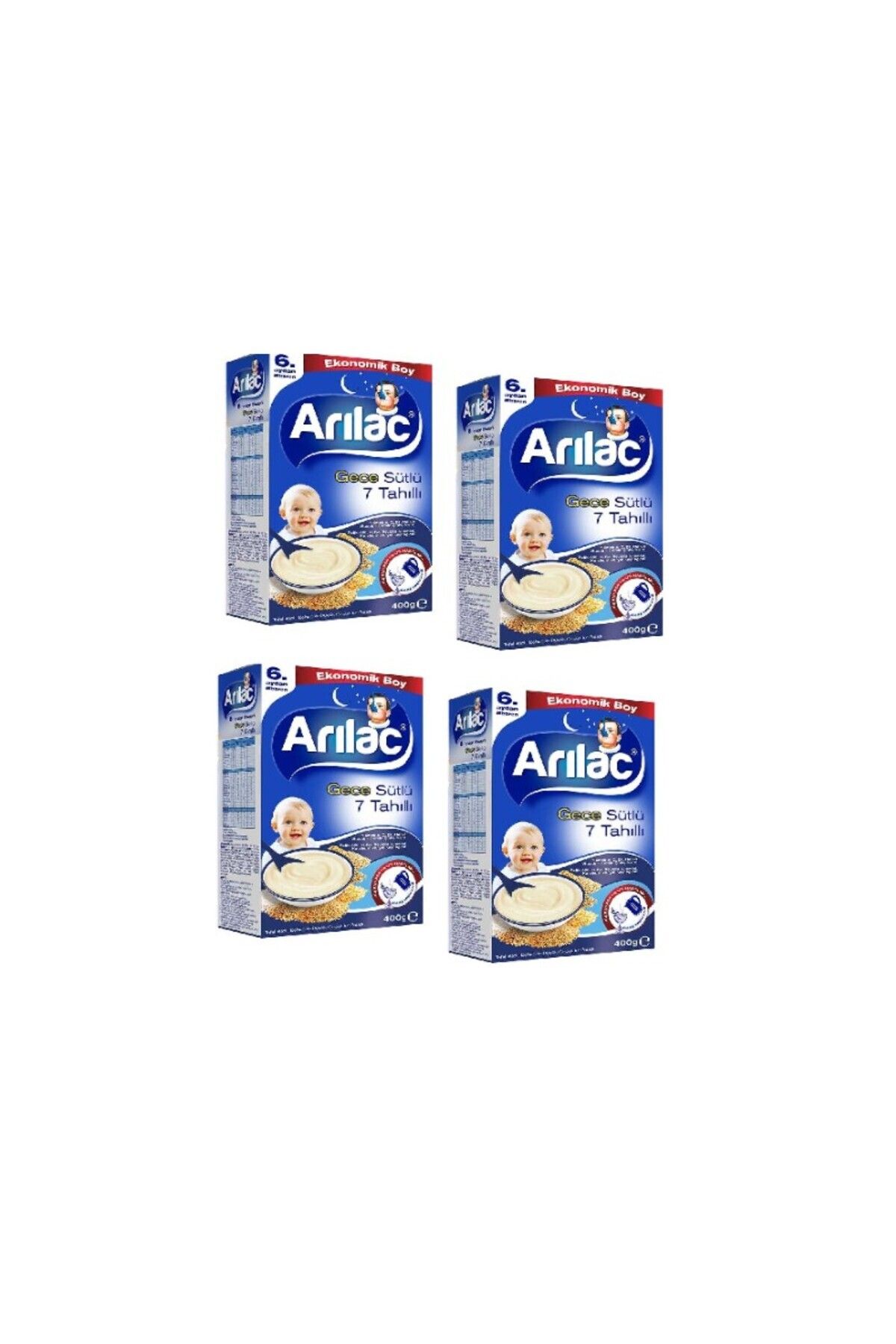 Arılac Instant Ek Gıda 7 Tahıllı Gece 400 gr X 4 Adet