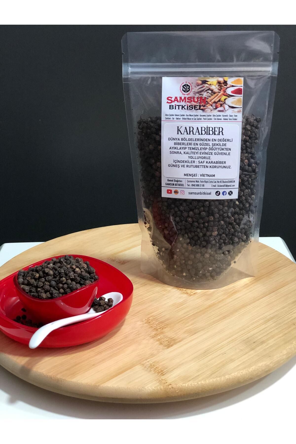 samsun bitkisel Karabiber tane 50 Gram