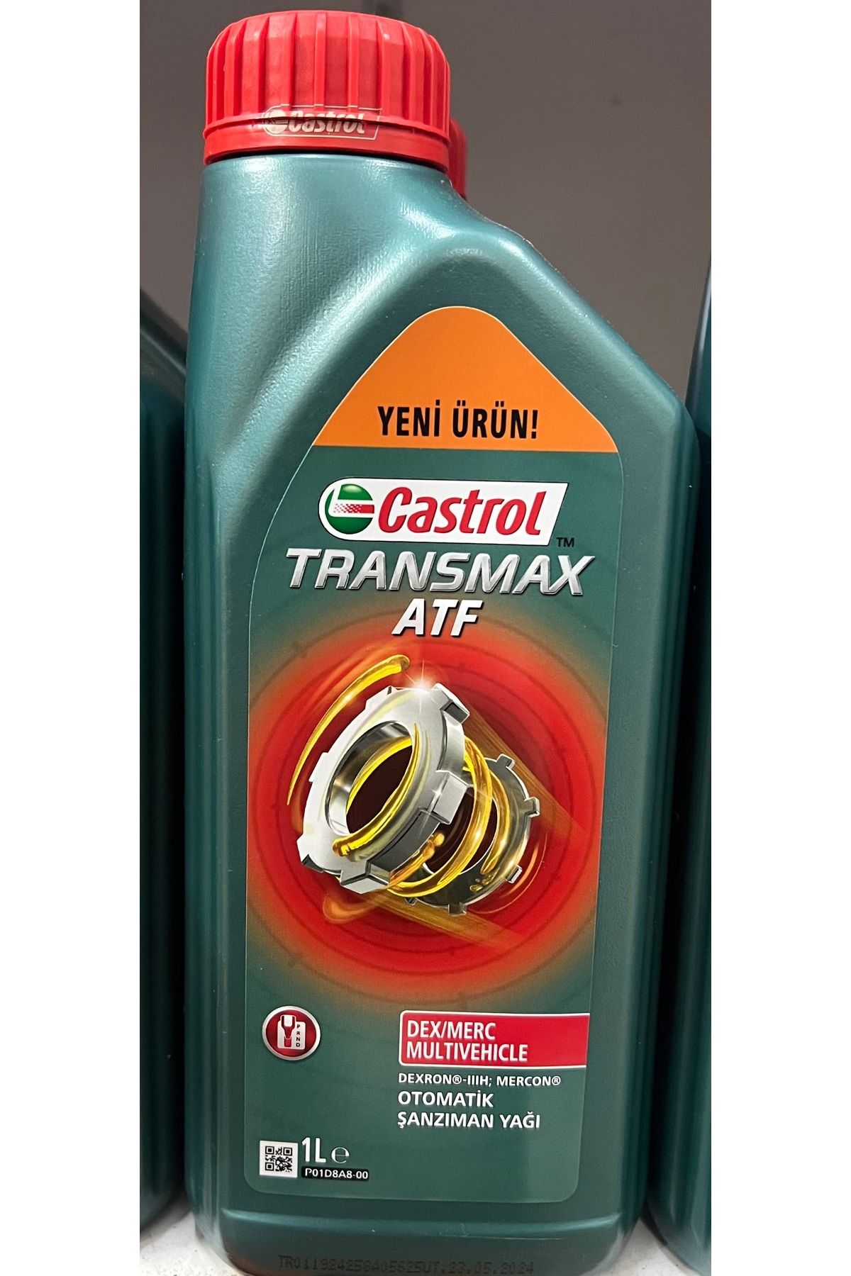 CASTROL Transmax ATF Dex/Merc Otomatik Şanzıman Ve Direksiyon Yağı Kırmızı 1 Lt