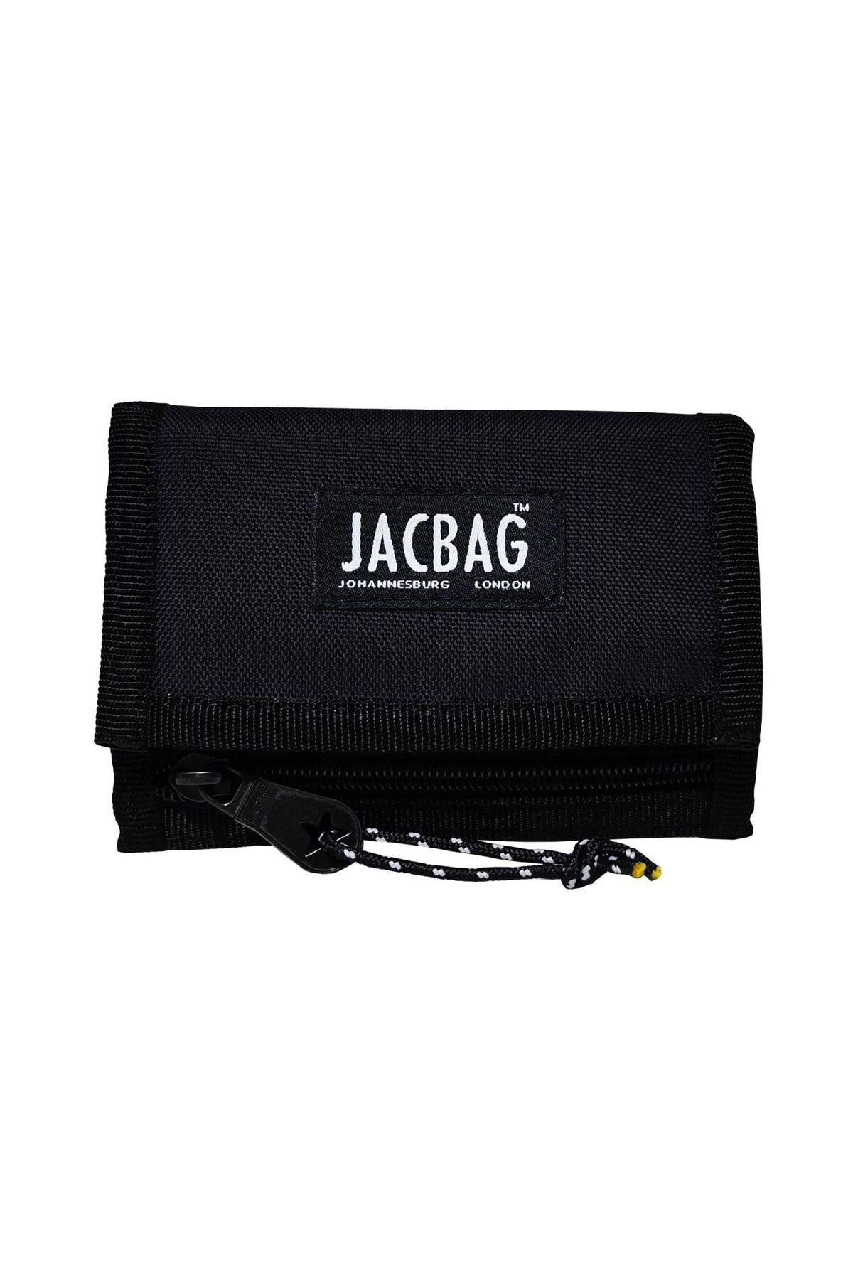 Jacbag-Black Velcro Wallet/Card Holder - Boys and Adult 1