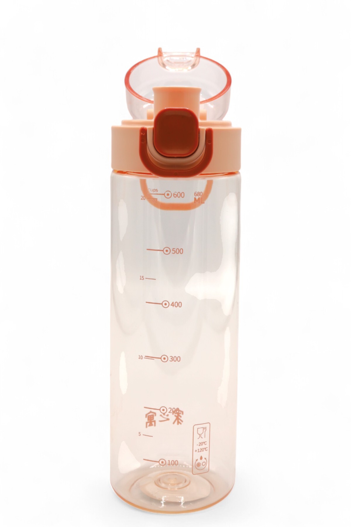 M&B WATER BOTTLE 680ml Pipetli Suluk - Askılı Suluk fotoğrafı 2 (önizleme)