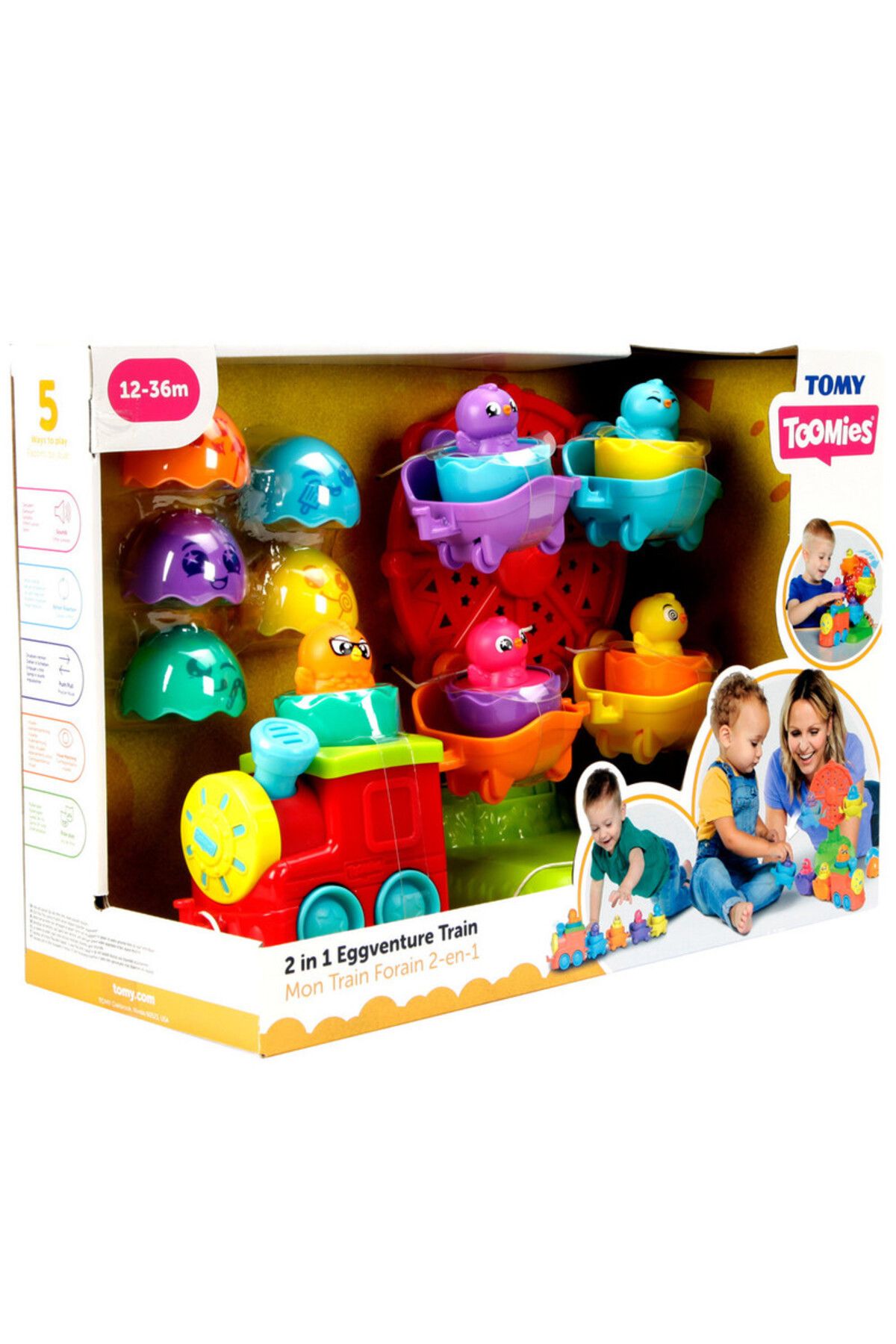 Tomy-قطار Eggventure 2 في 1 5