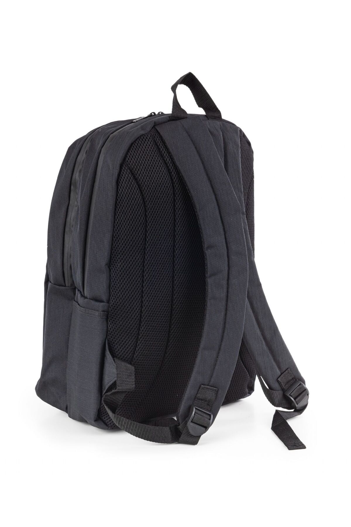 Pippa-Belek Black Three Compartment Casual and Travel Men's Backpack 3