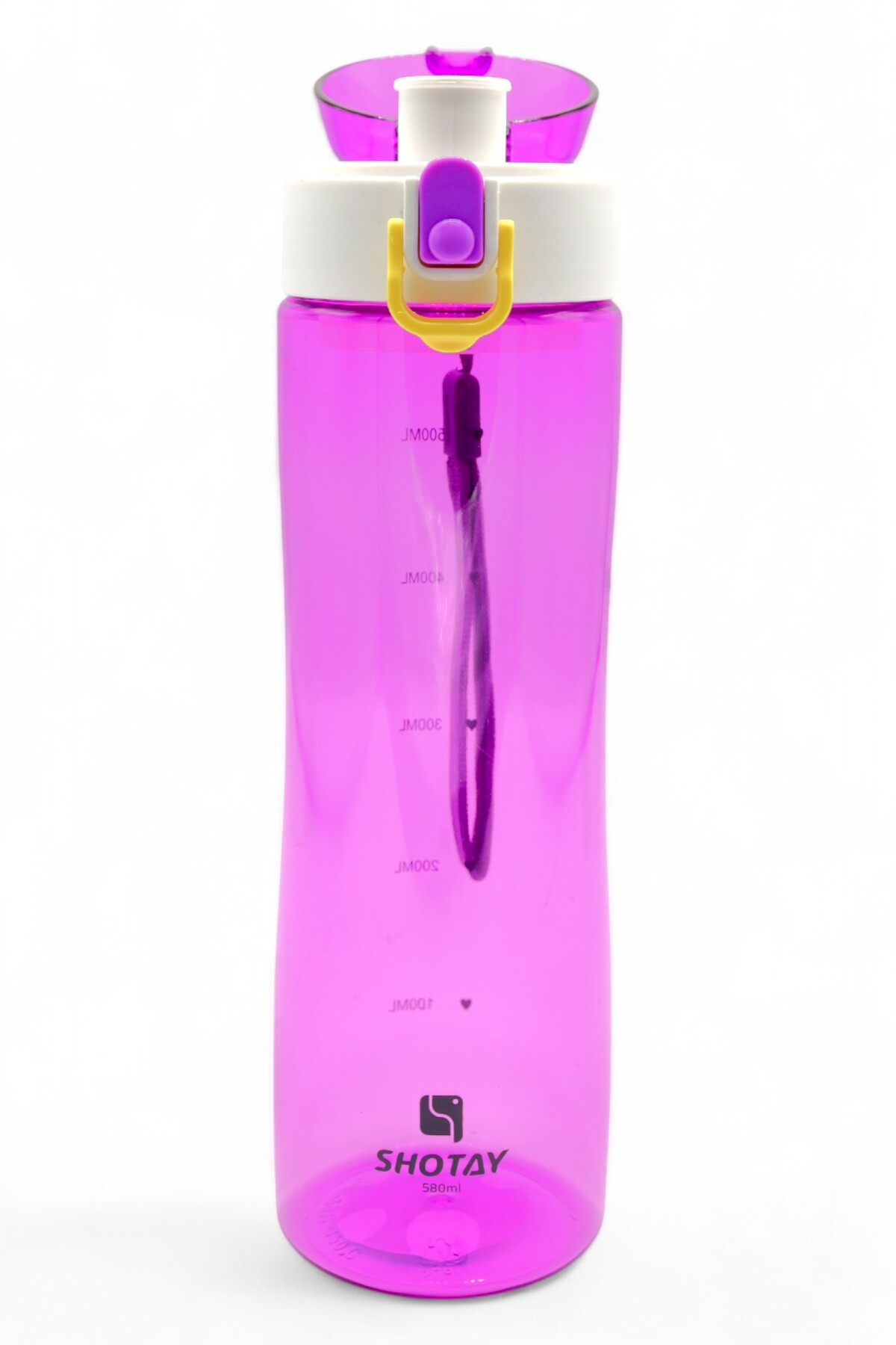 M&B WATER BOTTLE 600ml Pipetli Suluk - Askılı Suluk fotoğrafı 2 (önizleme)