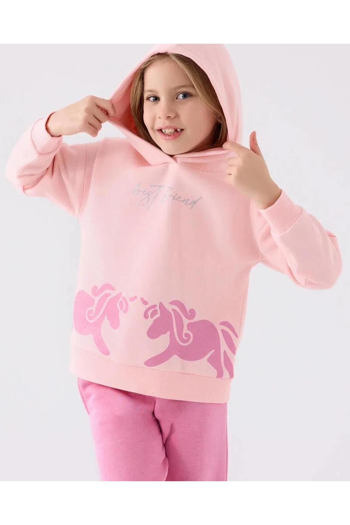 Rolypoly-Rp3473-2 Girls Roly Pink 2Sweatpants - 2/8 Model 3